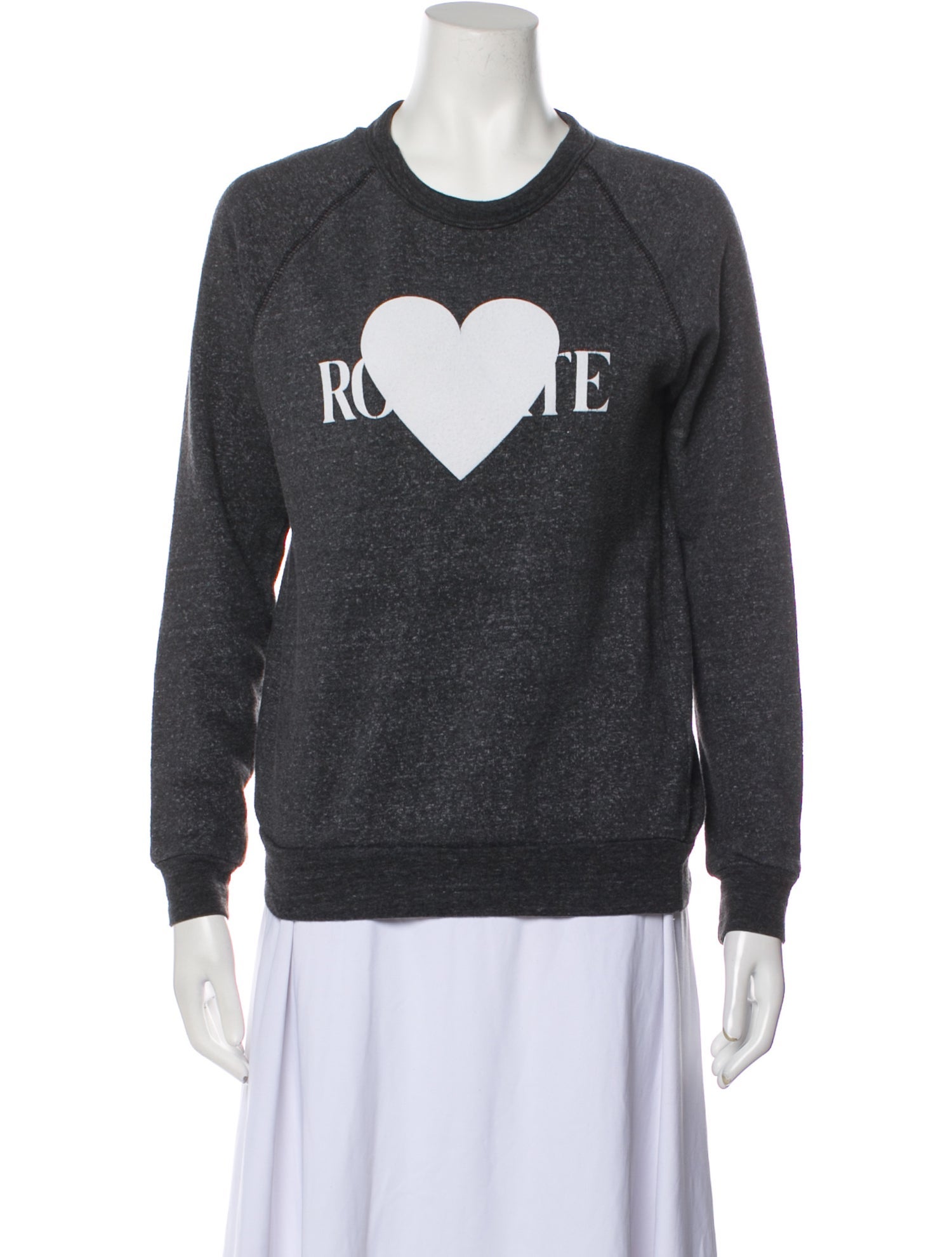 Rodarte Graphic Print Crew Neck Sweatshirt