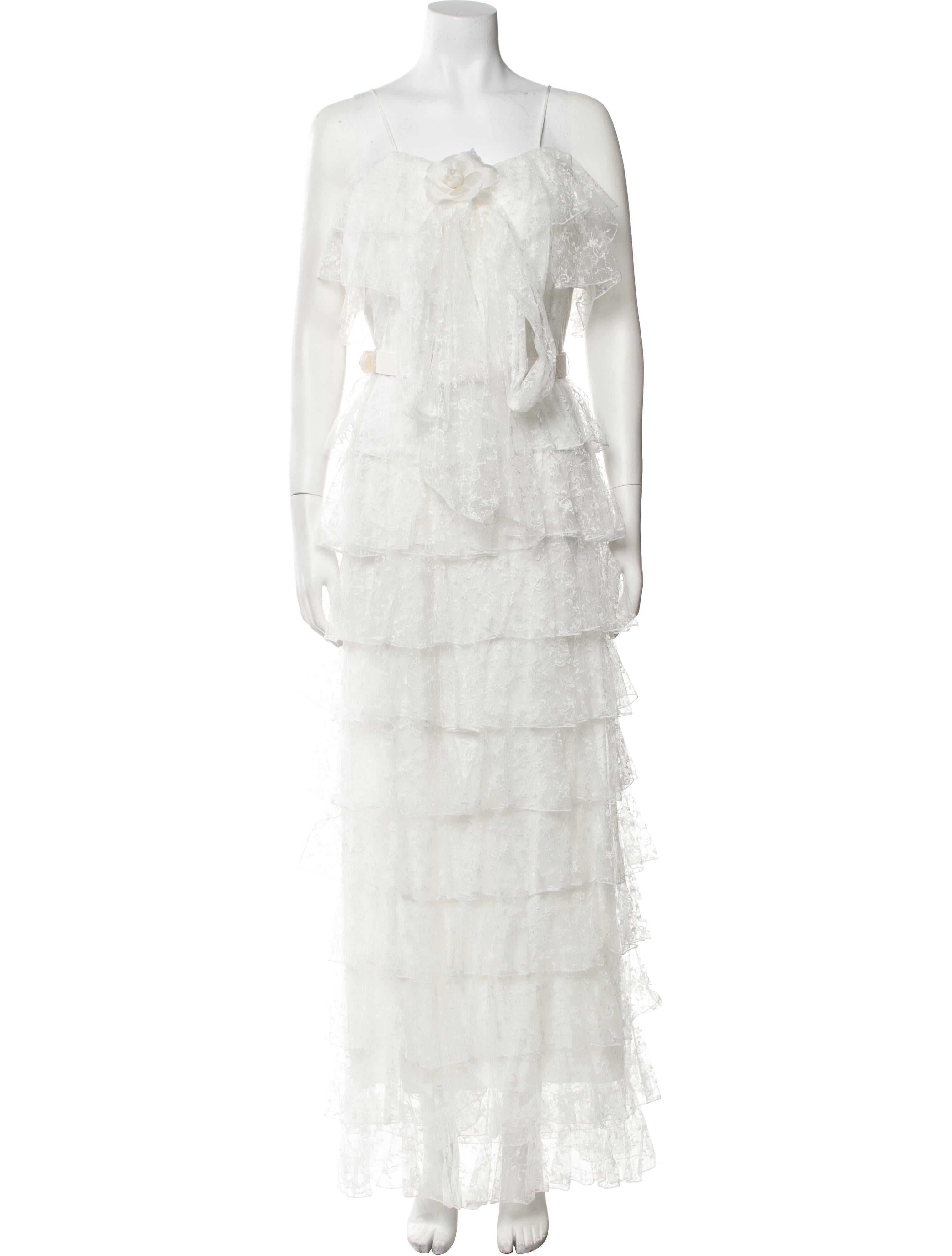 Rodarte Lace Long Dress