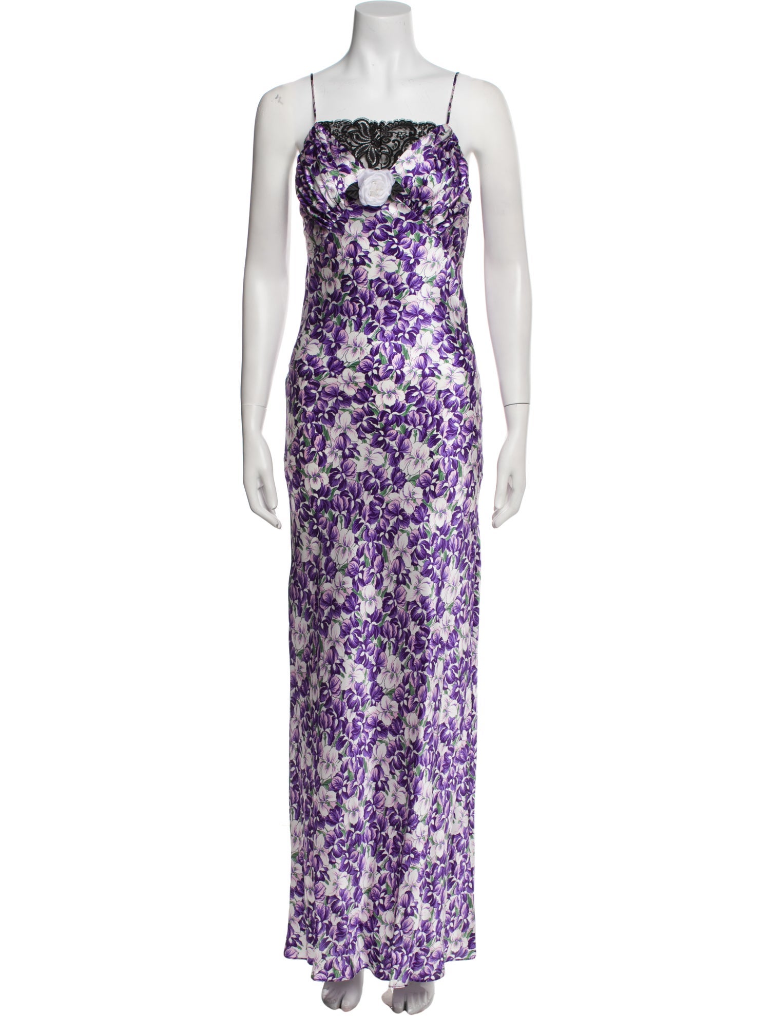 Rodarte Silk Long Dress