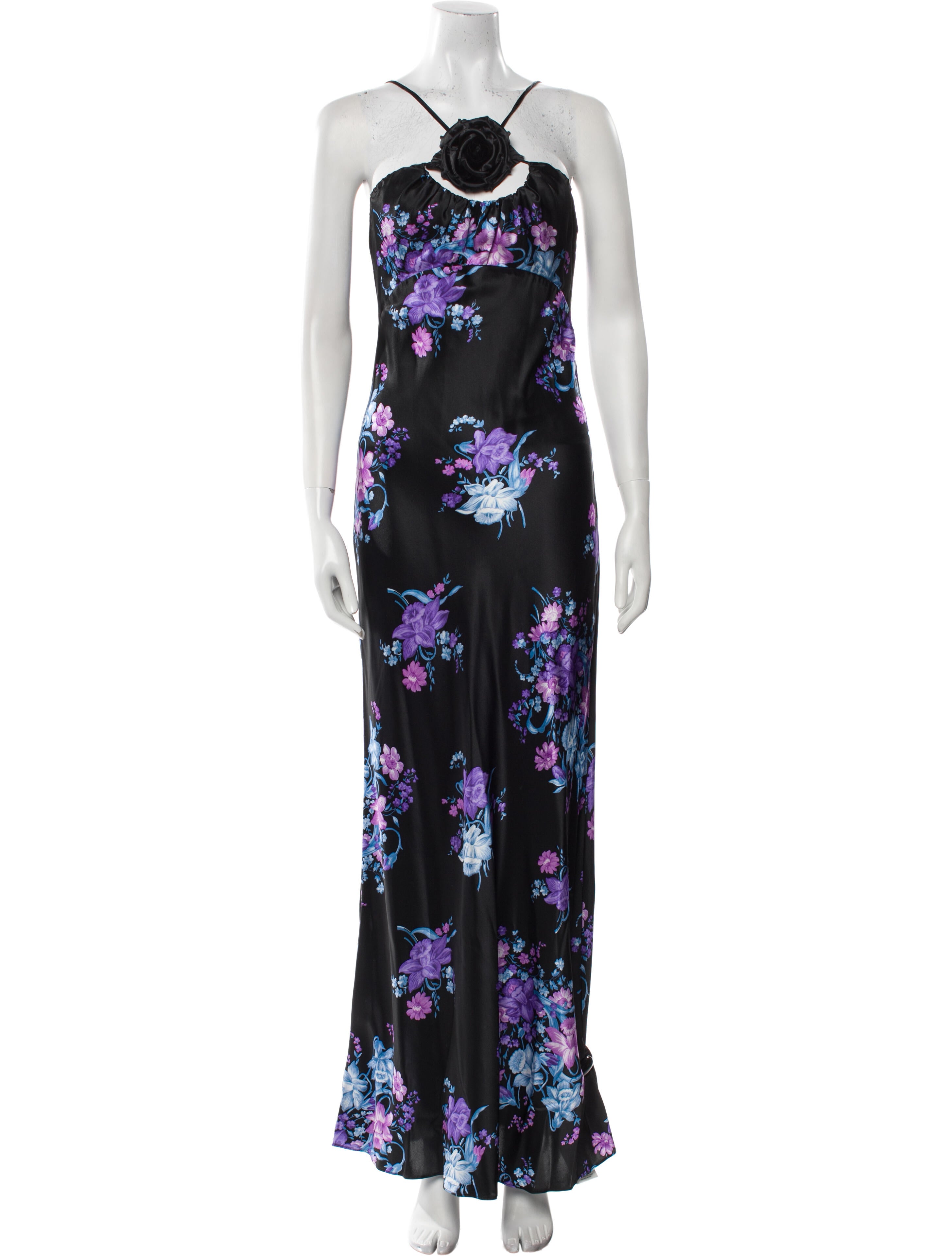 Rodarte Silk Long Dress