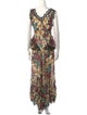 Rodarte Silk Printed Jumpsuit