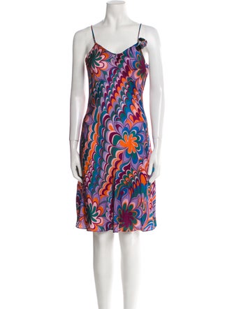 Rodarte Printed Knee-Length Dress