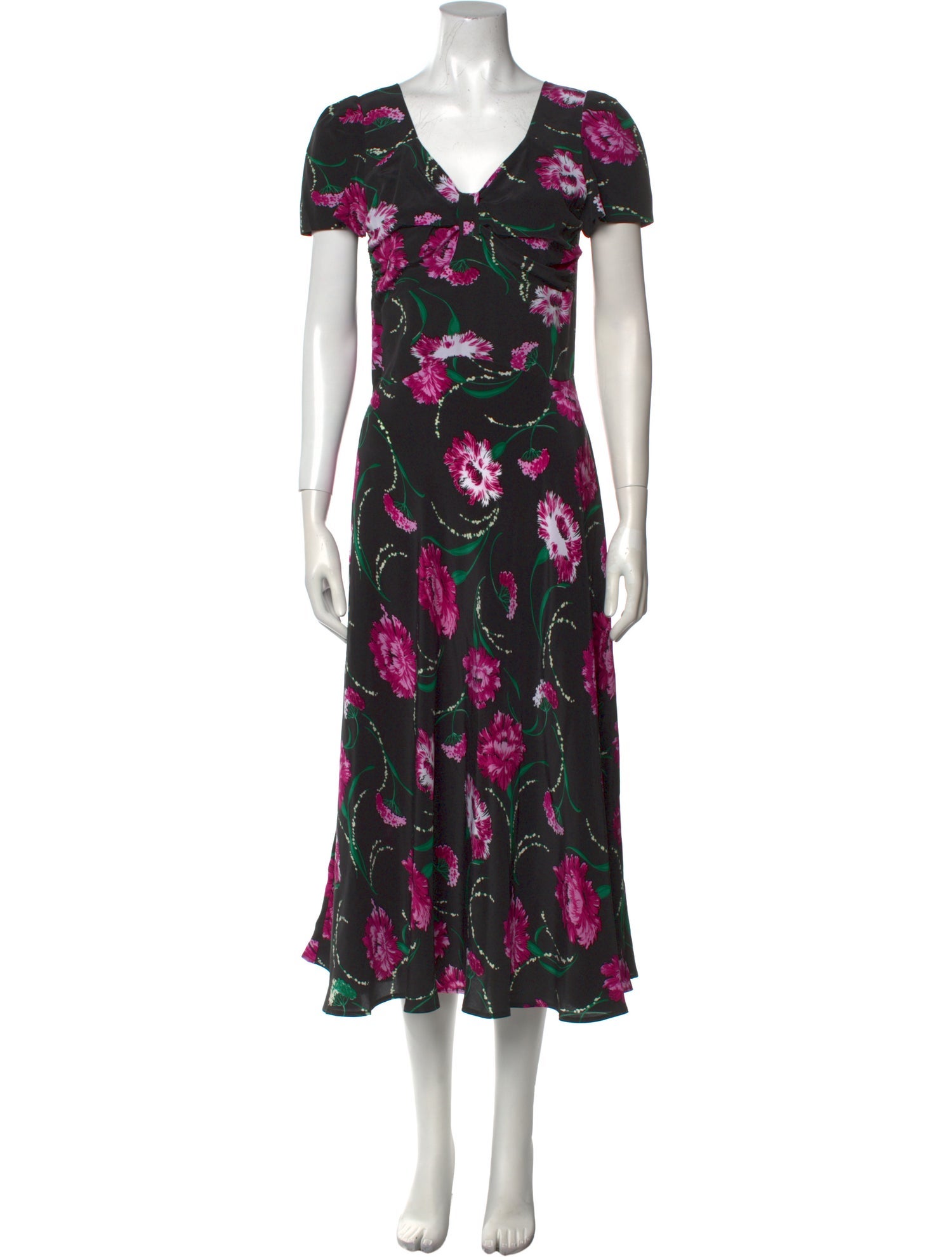 Rodarte Silk Long Dress