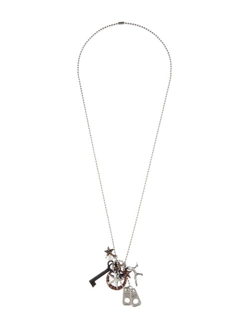 Rodarte Freshwater Pearl Mixed Charm Necklace
