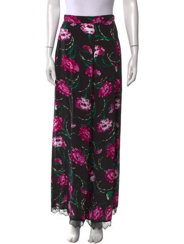 Rodarte Pants Silk Wide Leg S