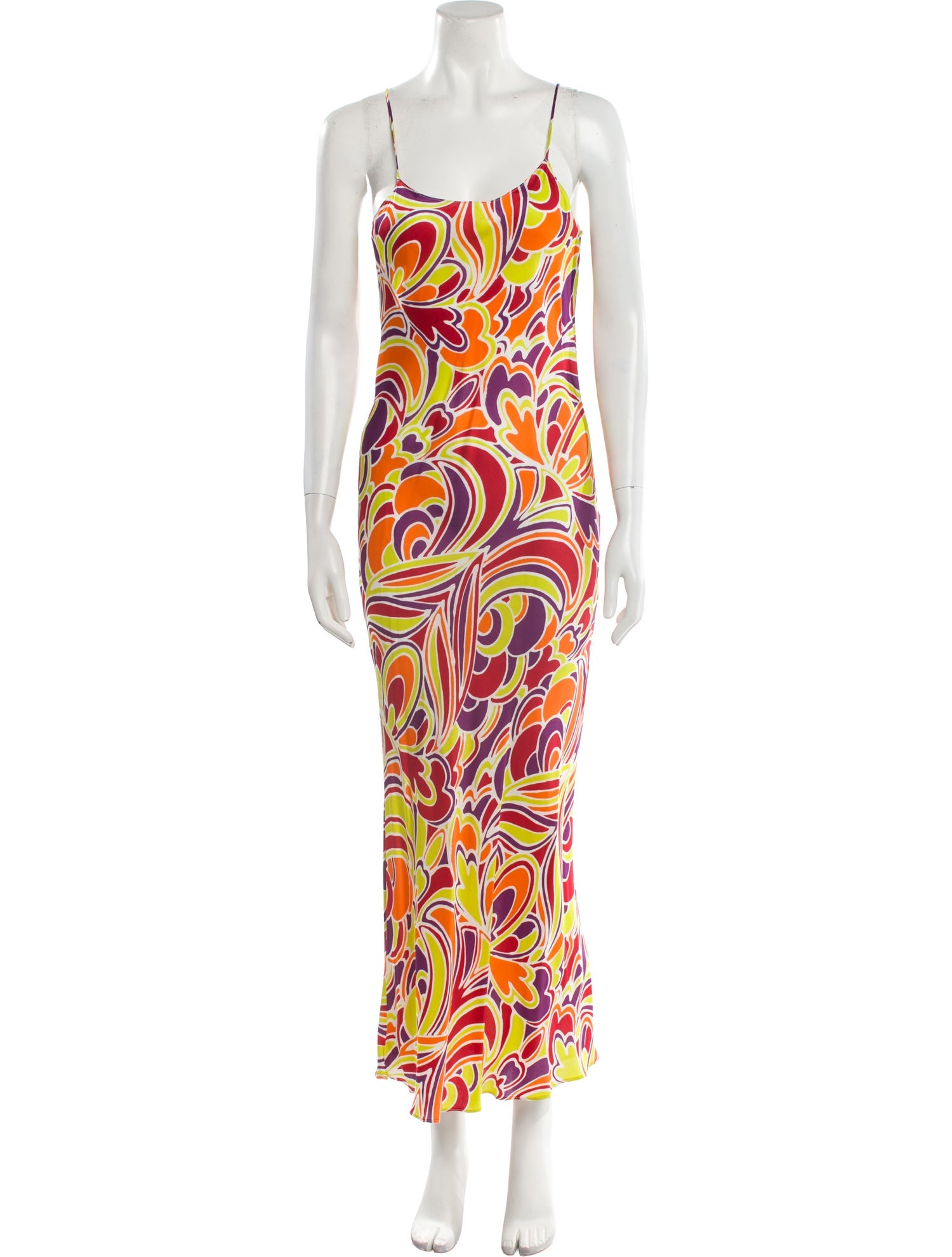 Rodarte Printed Long Dress