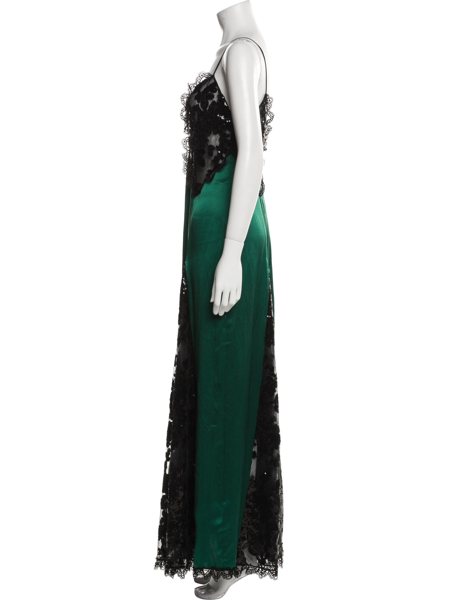 Rodarte Lace Pattern Long Dress