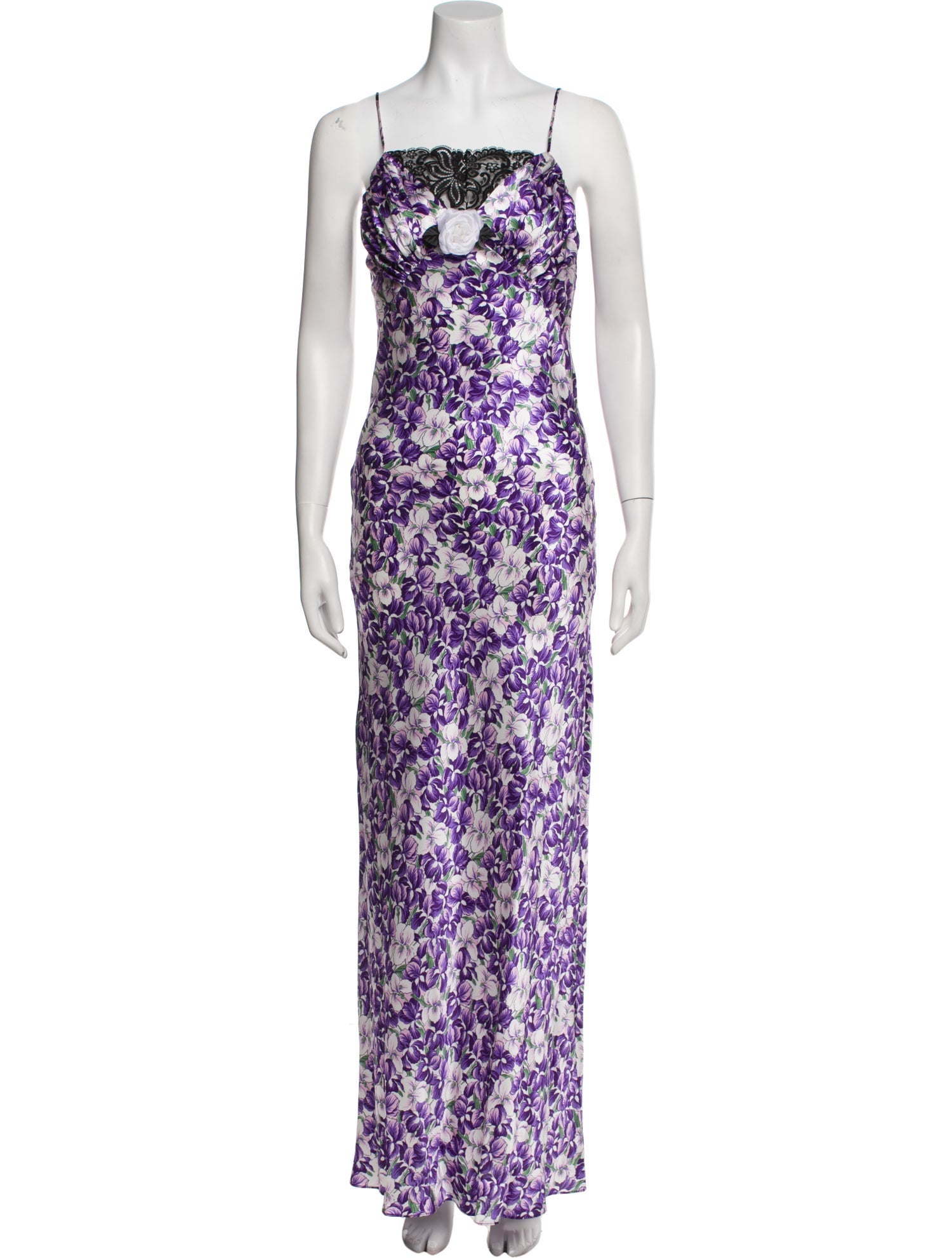 Rodarte Silk Long Dress
