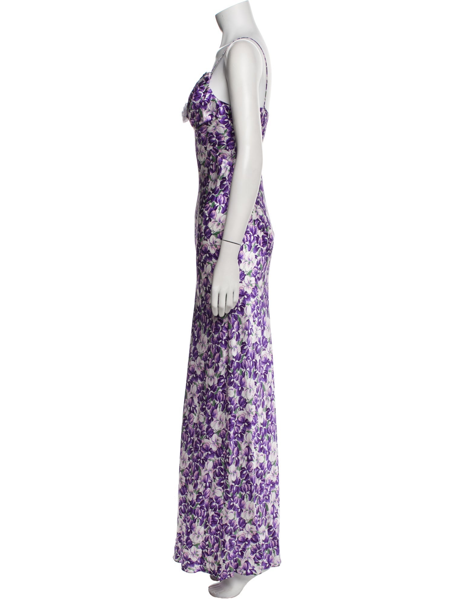 Rodarte Silk Long Dress