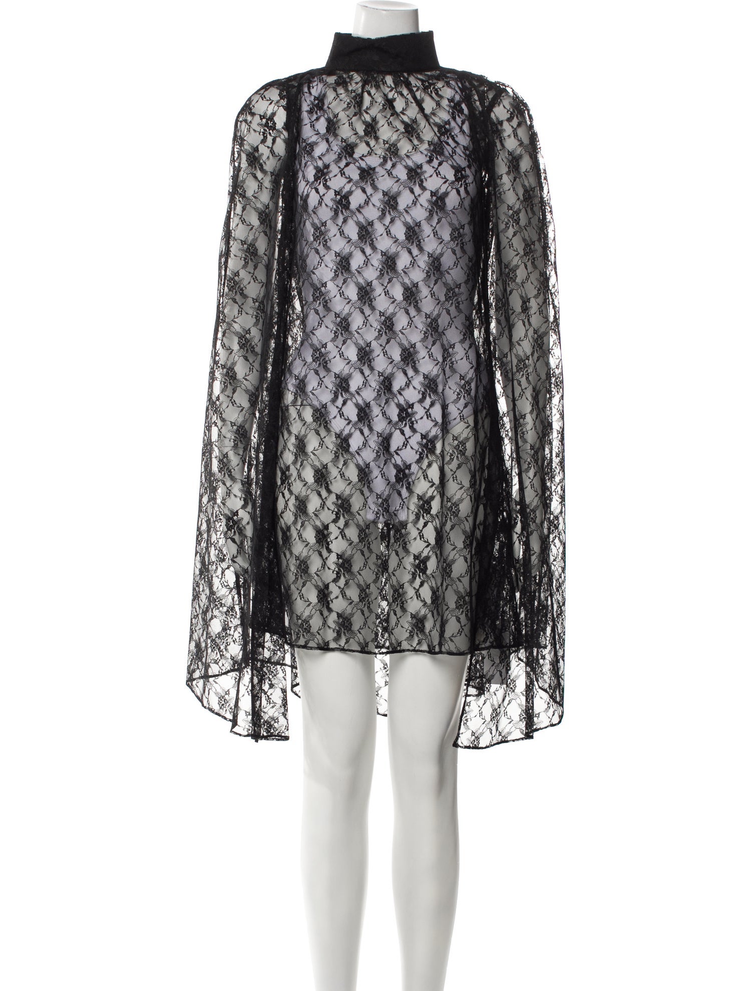 Rodarte Lace Pattern Knee-Length Dress