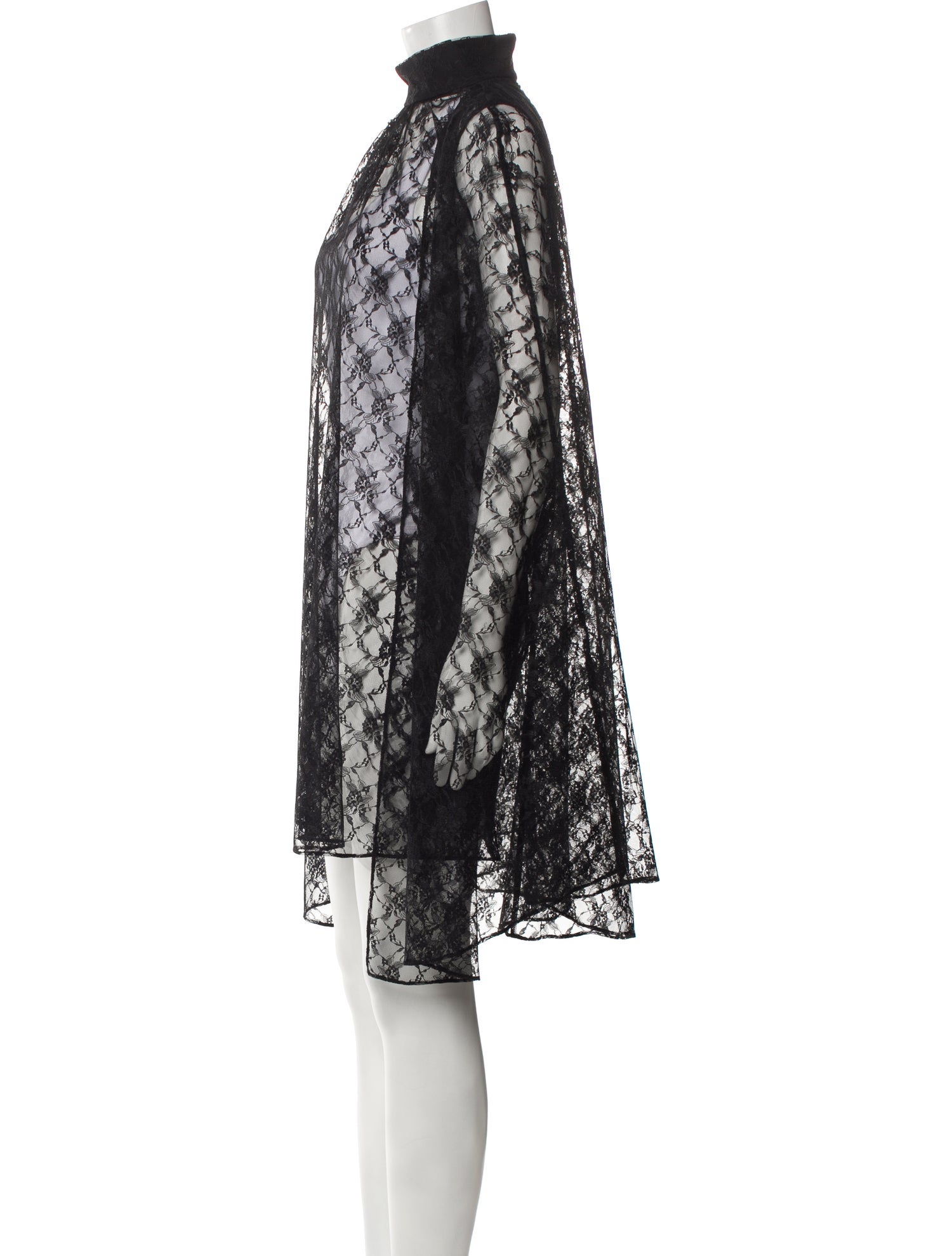 Rodarte Lace Pattern Knee-Length Dress