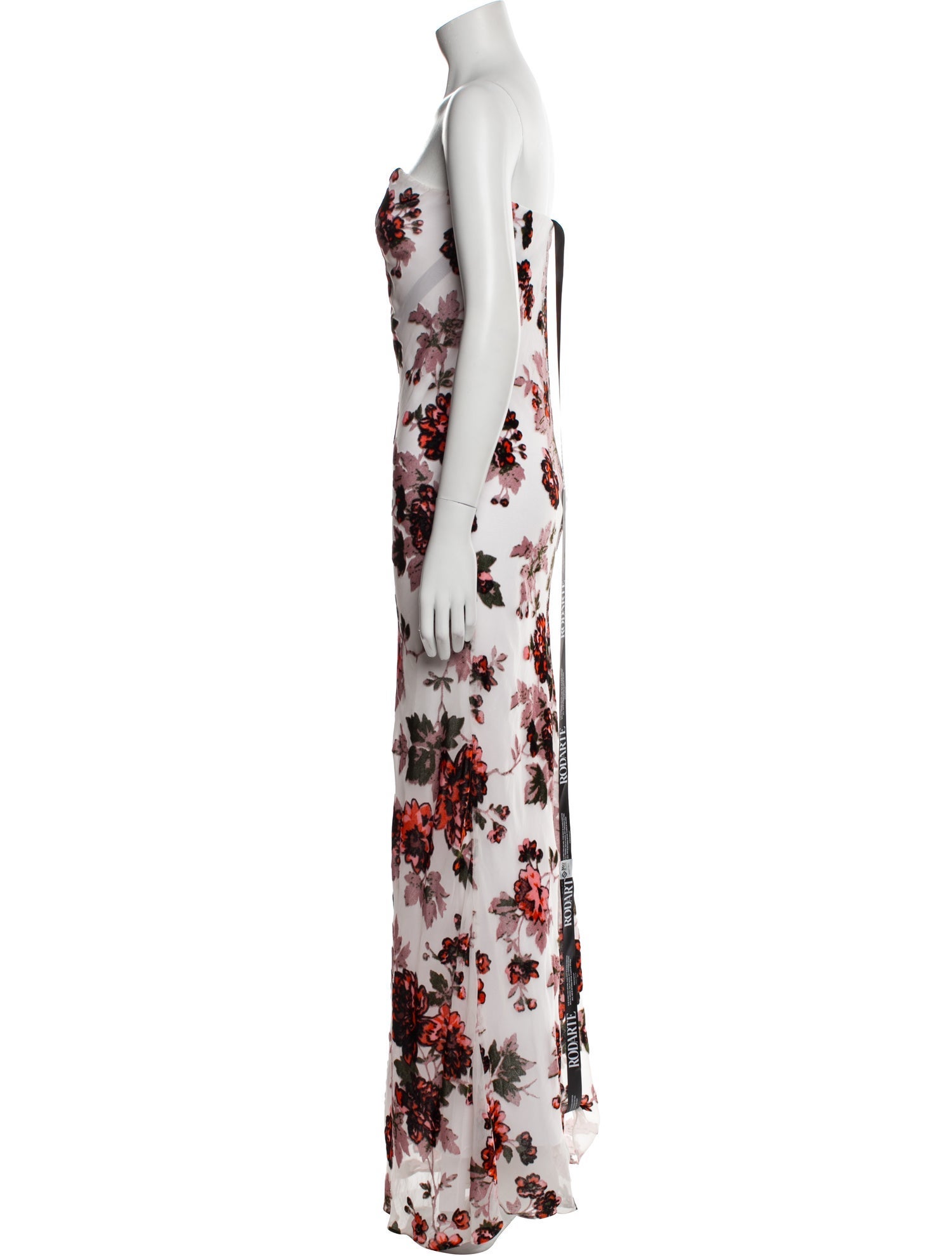 Rodarte Floral Print Long Dress