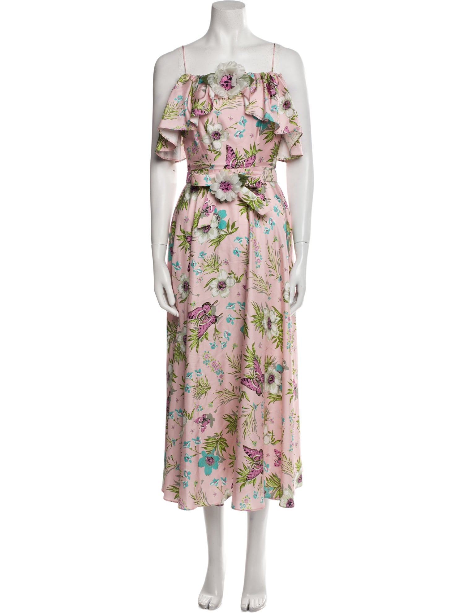 Rodarte Silk Long Dress