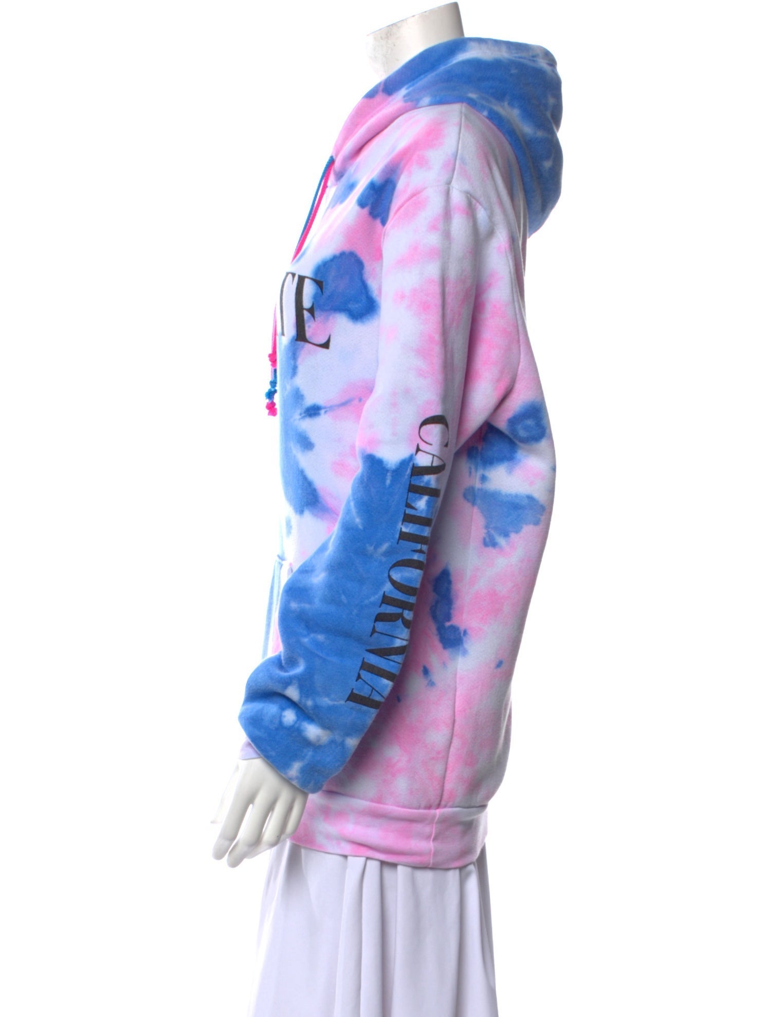 Rodarte Tie-Dye Print Crew Neck Sweatshirt