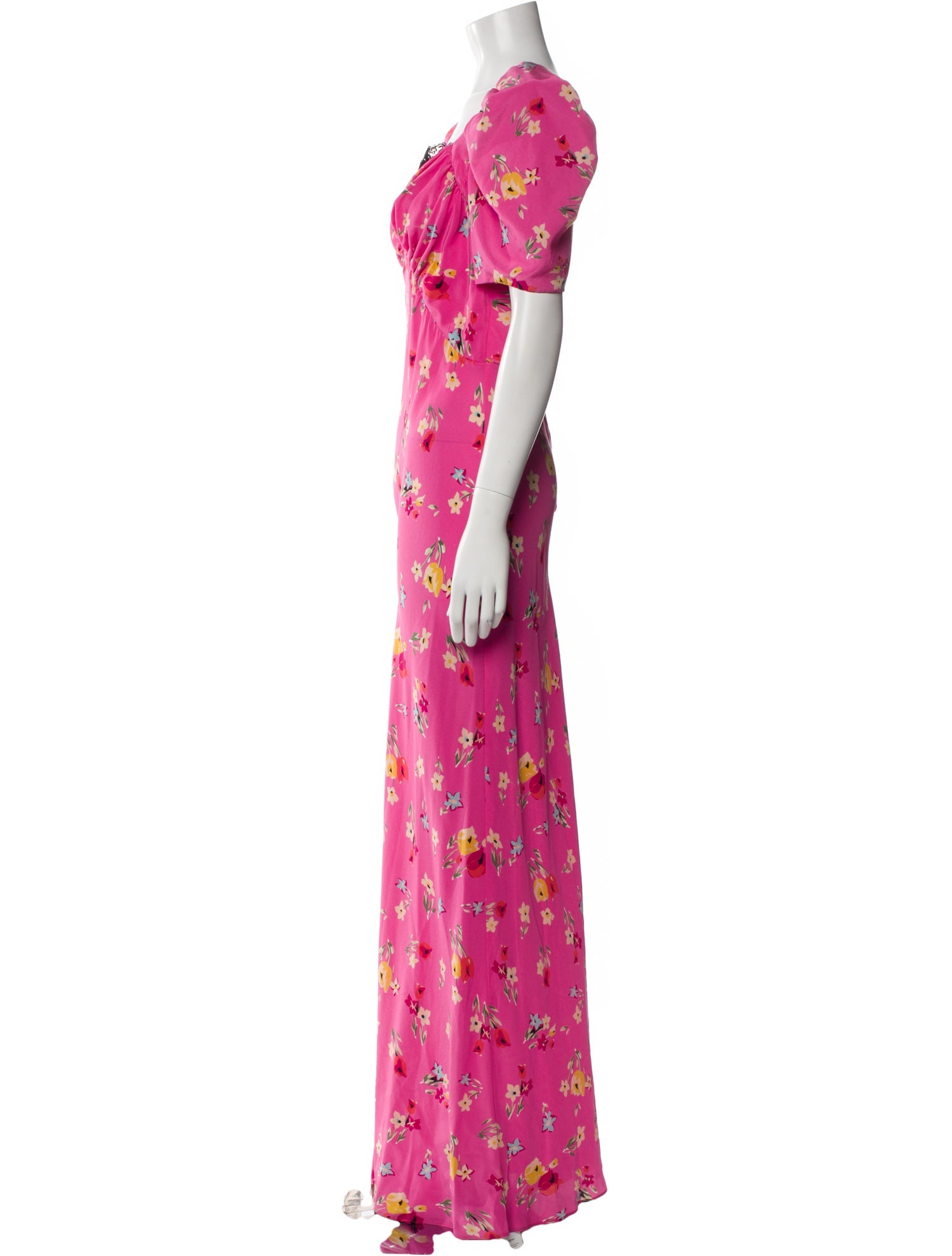 Rodarte Silk Long Dress