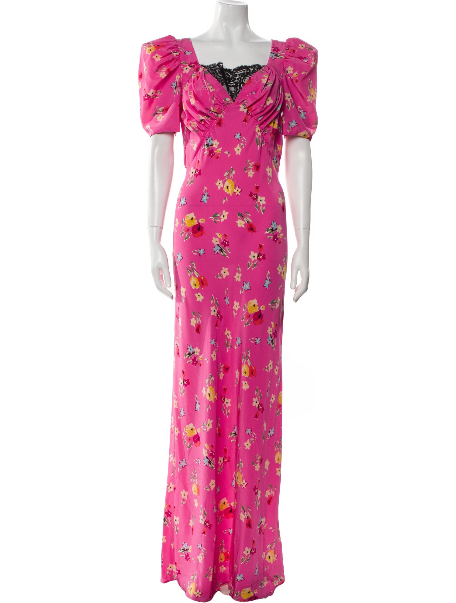 Rodarte Silk Long Dress