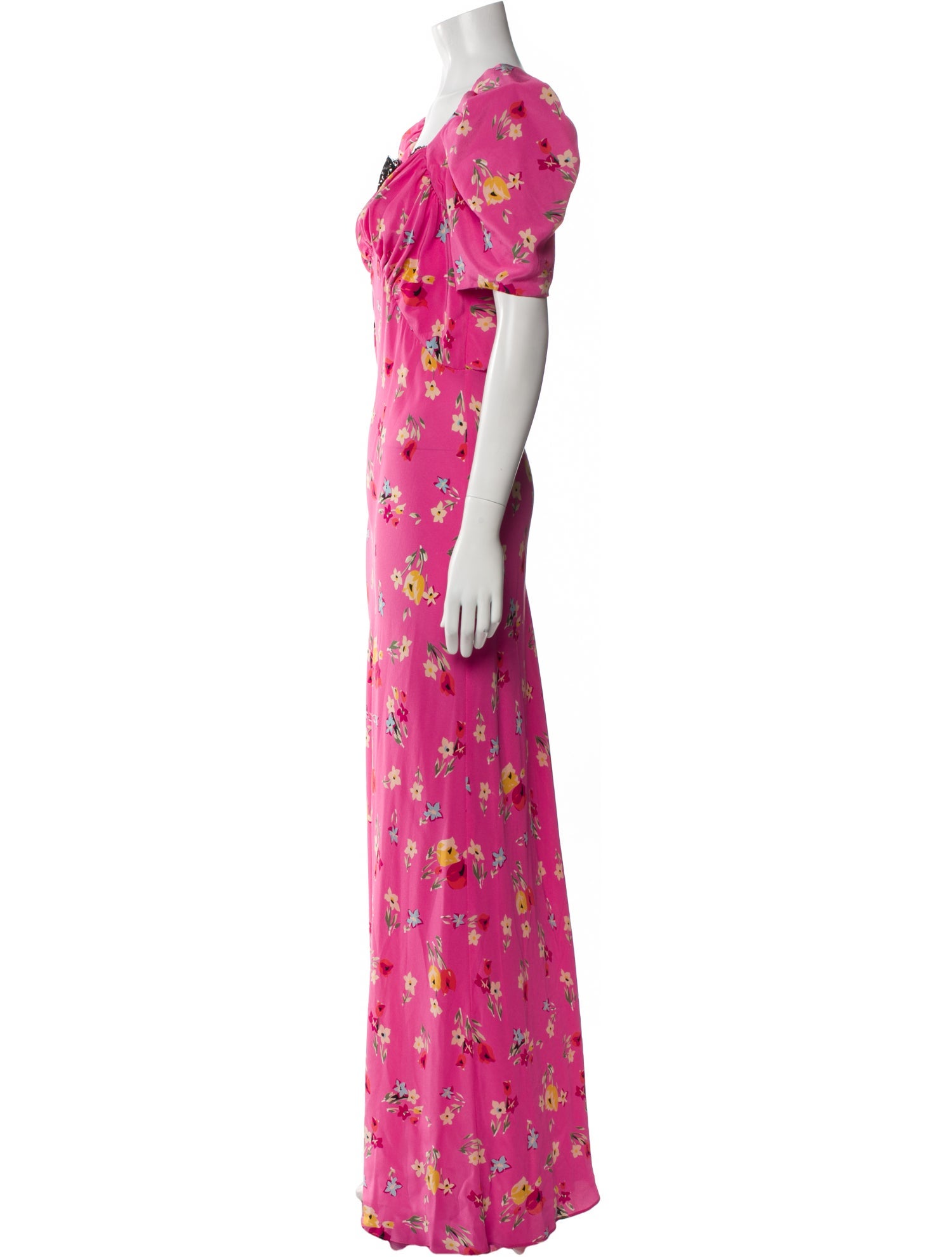 Rodarte Silk Long Dress