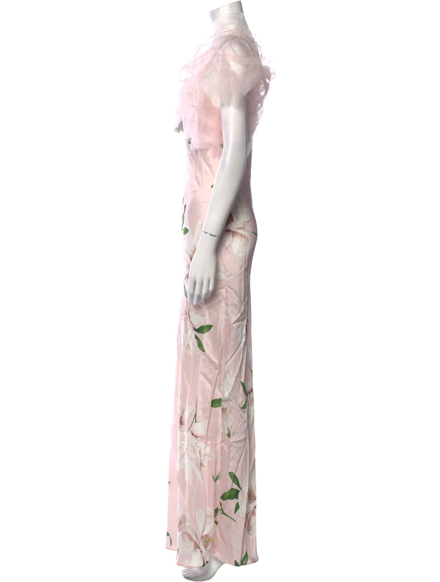Rodarte Floral Print Long Dress