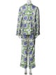 Rodarte Silk Printed Pant Set