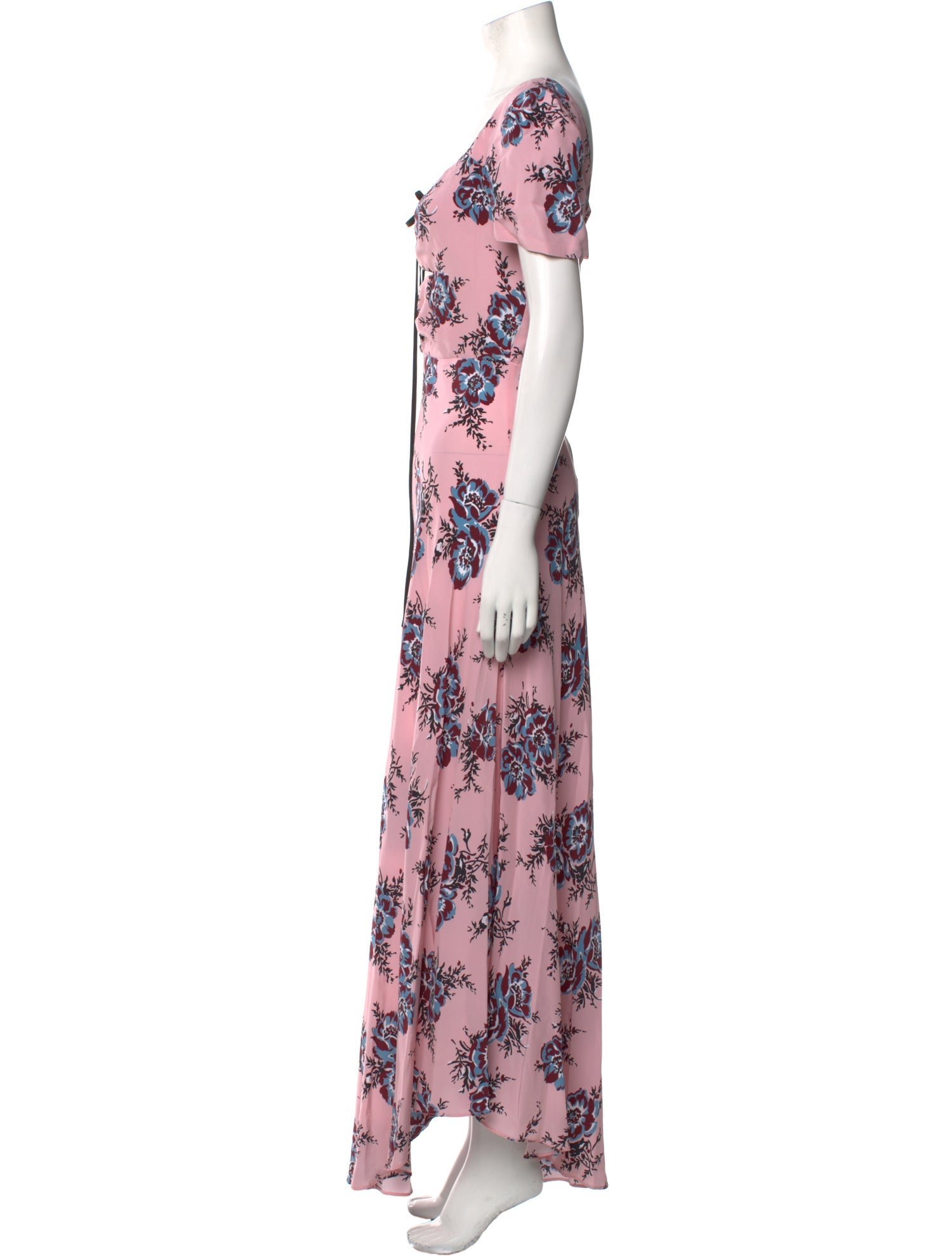 Rodarte Silk Long Dress