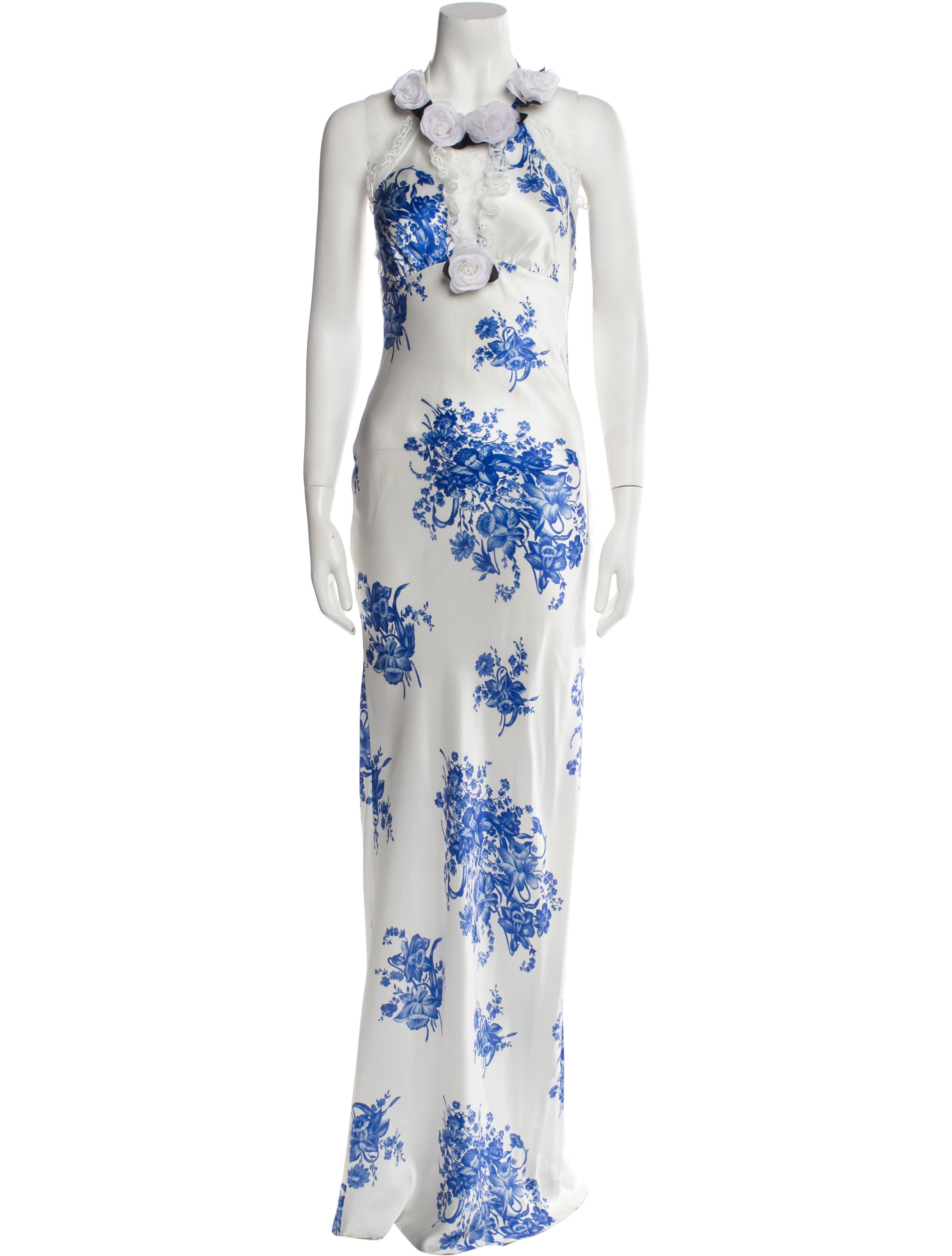 Rodarte Silk Long Dress