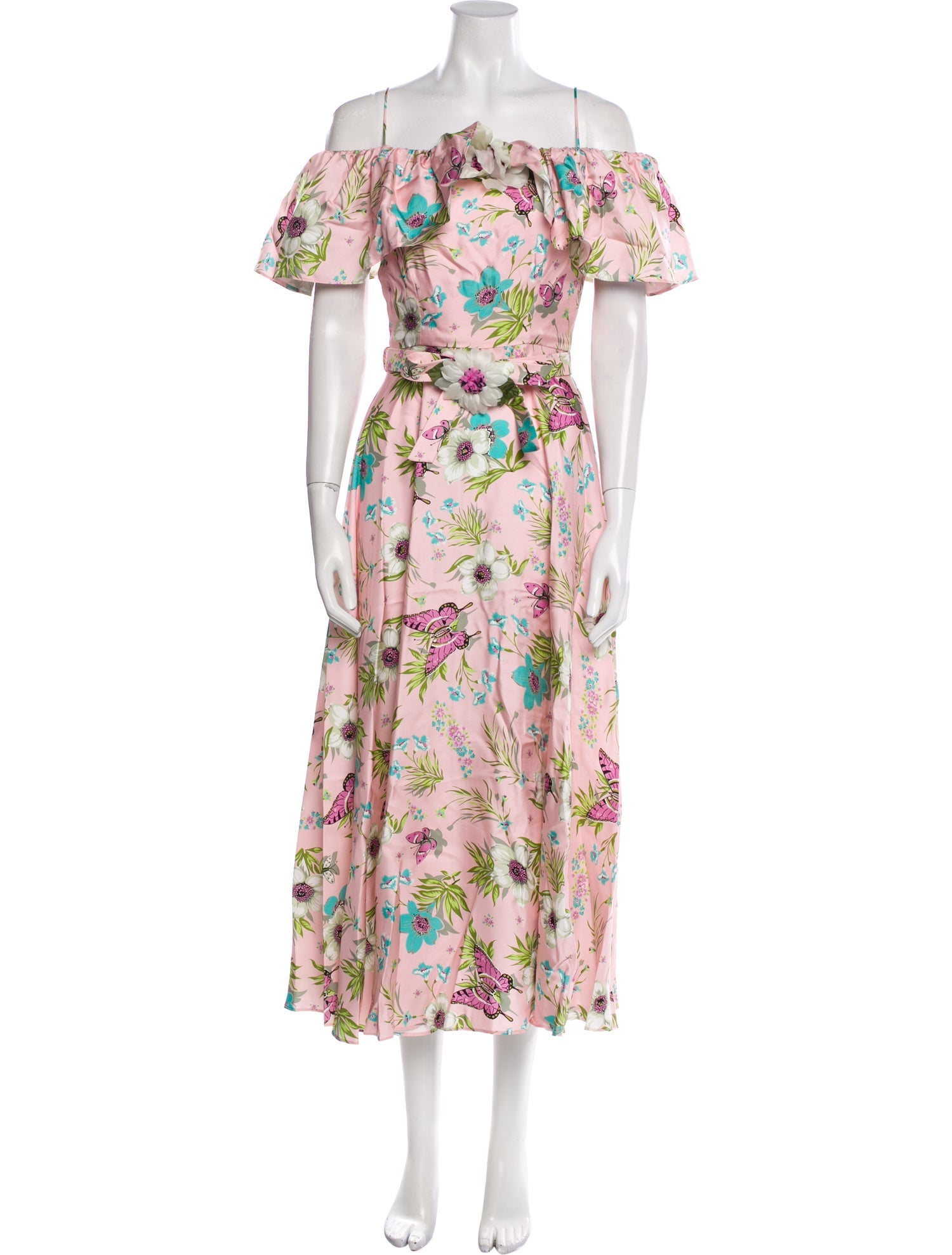 Rodarte Silk Midi Length Dress w/ Tags