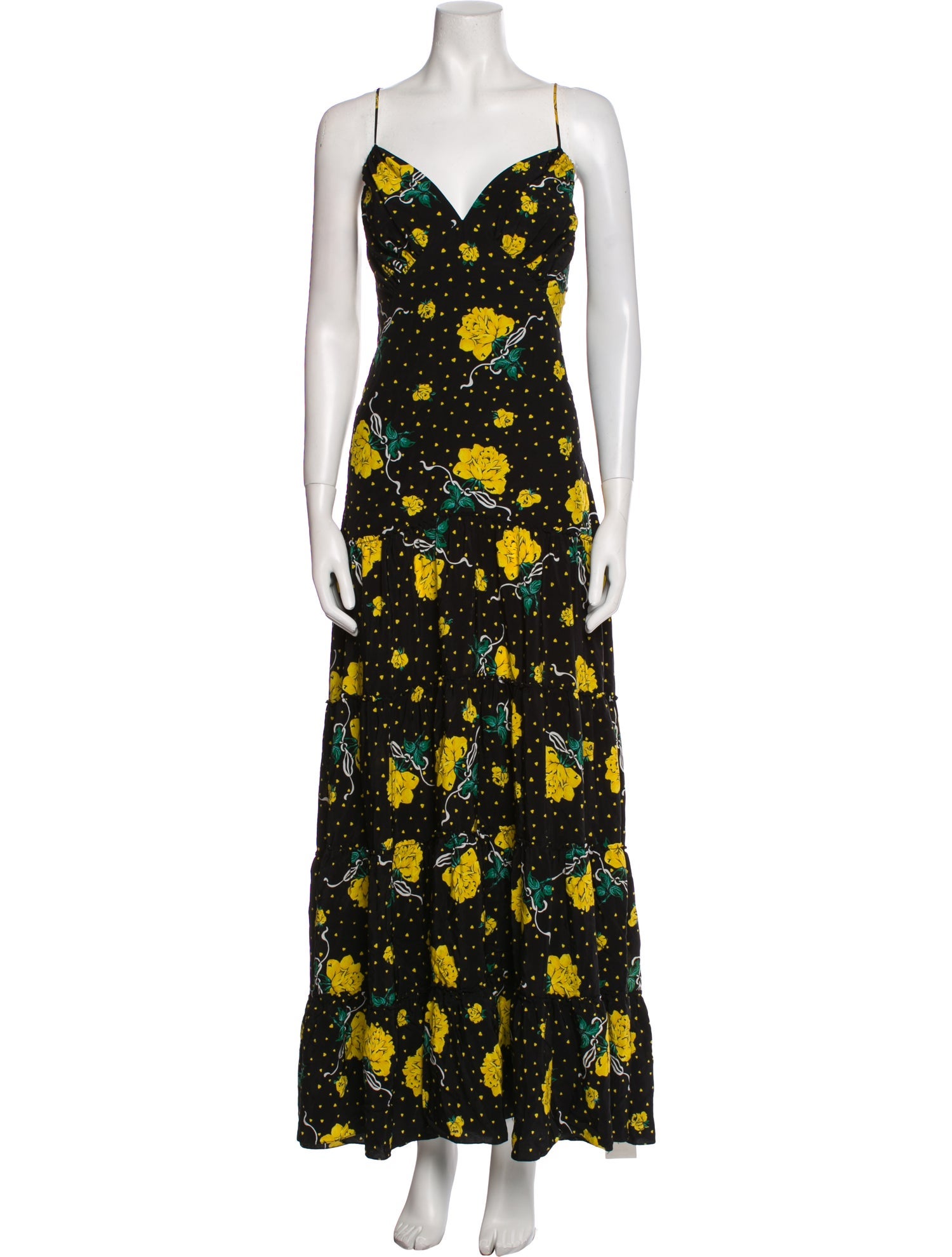 Rodarte Silk Long Dress