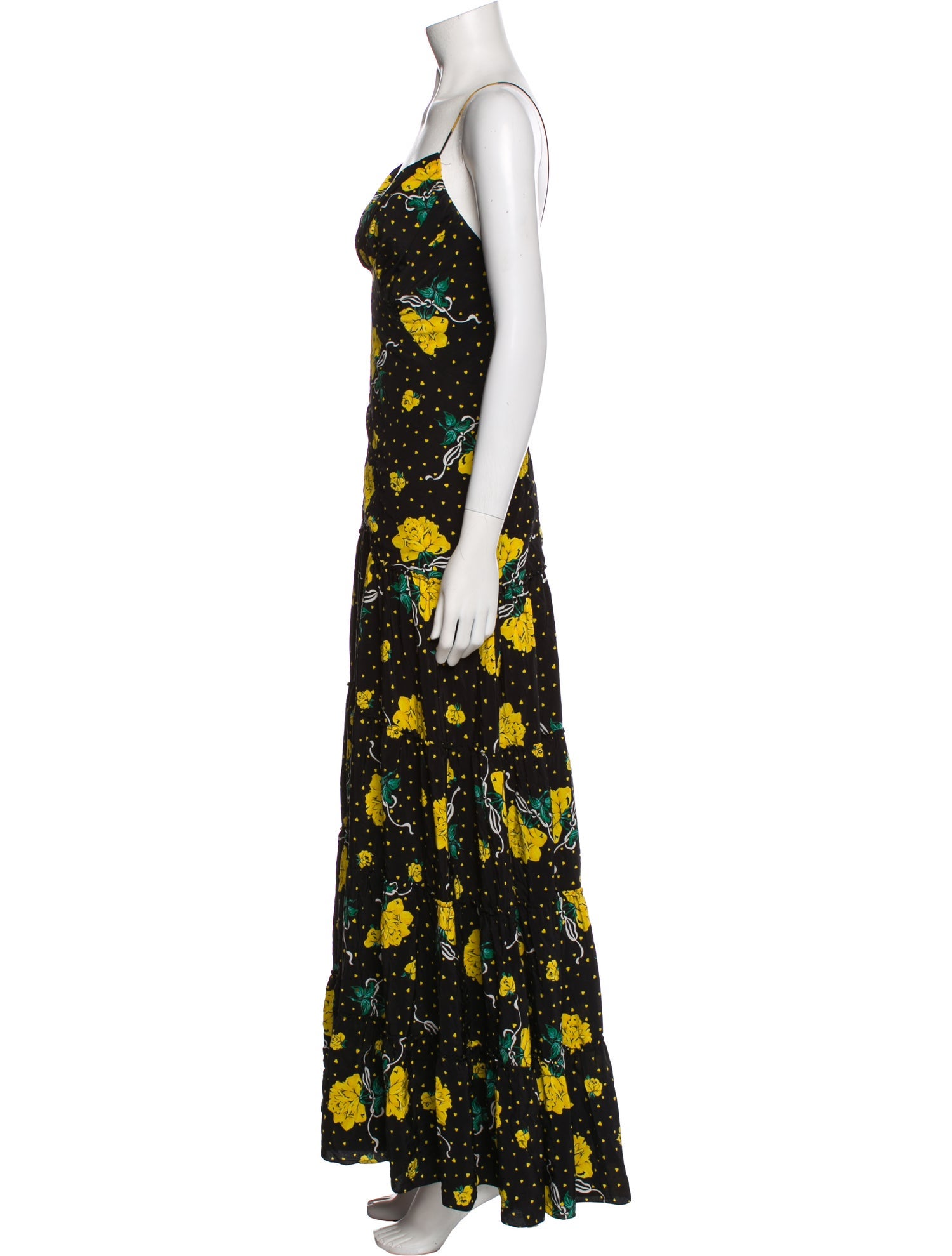 Rodarte Silk Long Dress