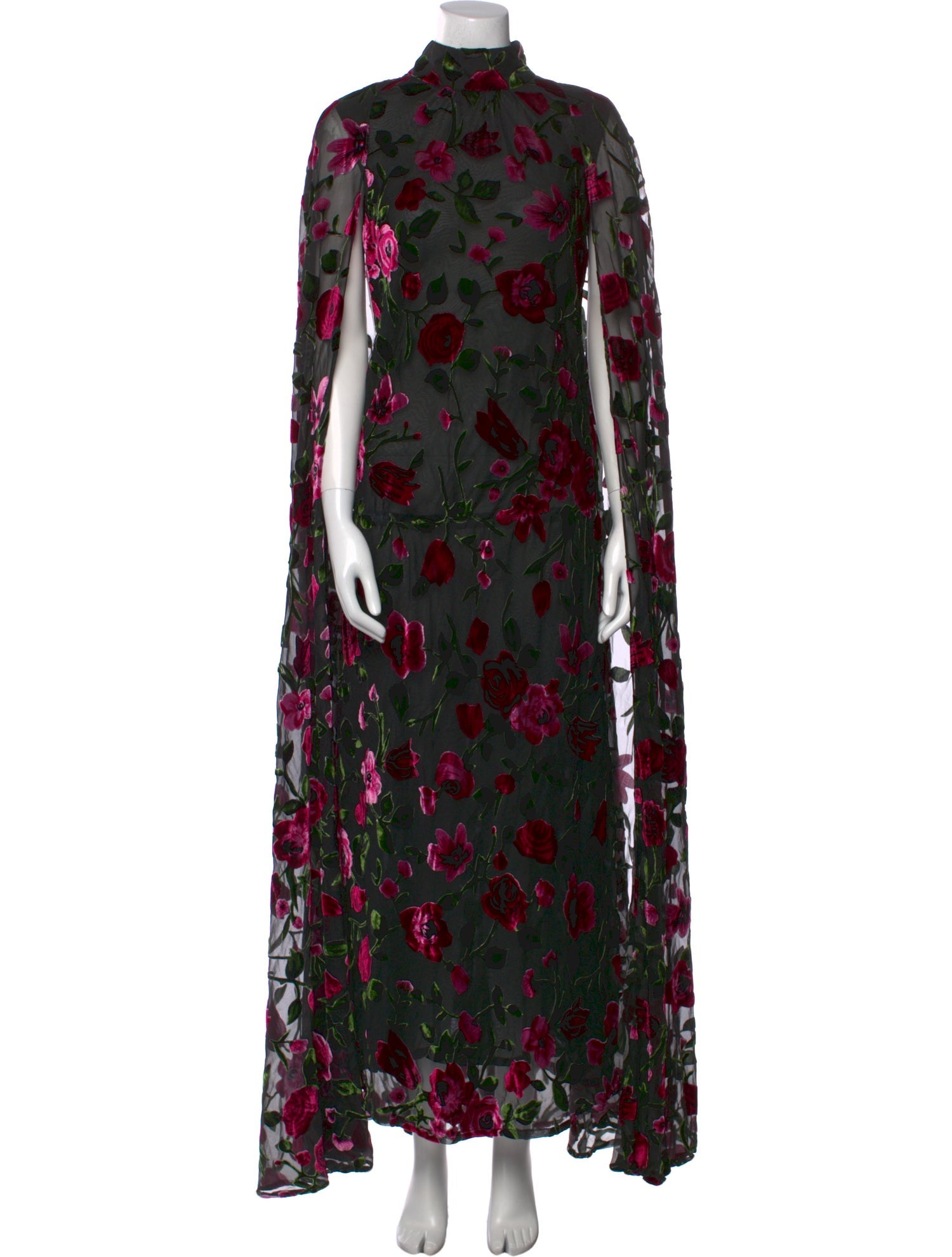 Rodarte Floral Print Long Dress