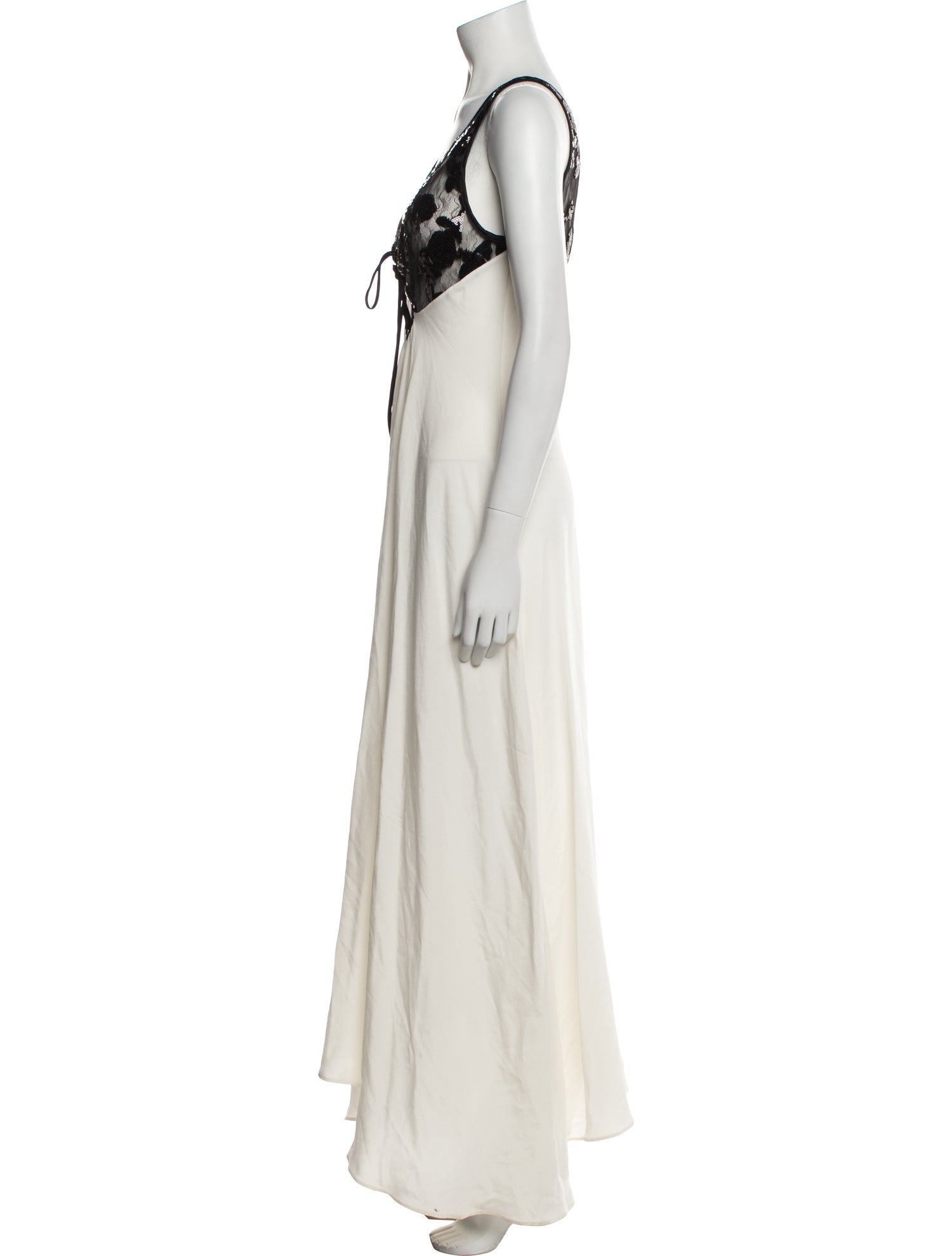 Rodarte Silk Long Dress