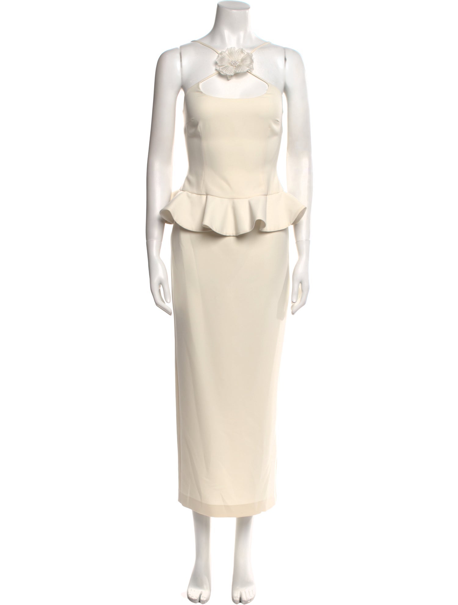 Rodarte Square Neckline Long Dress