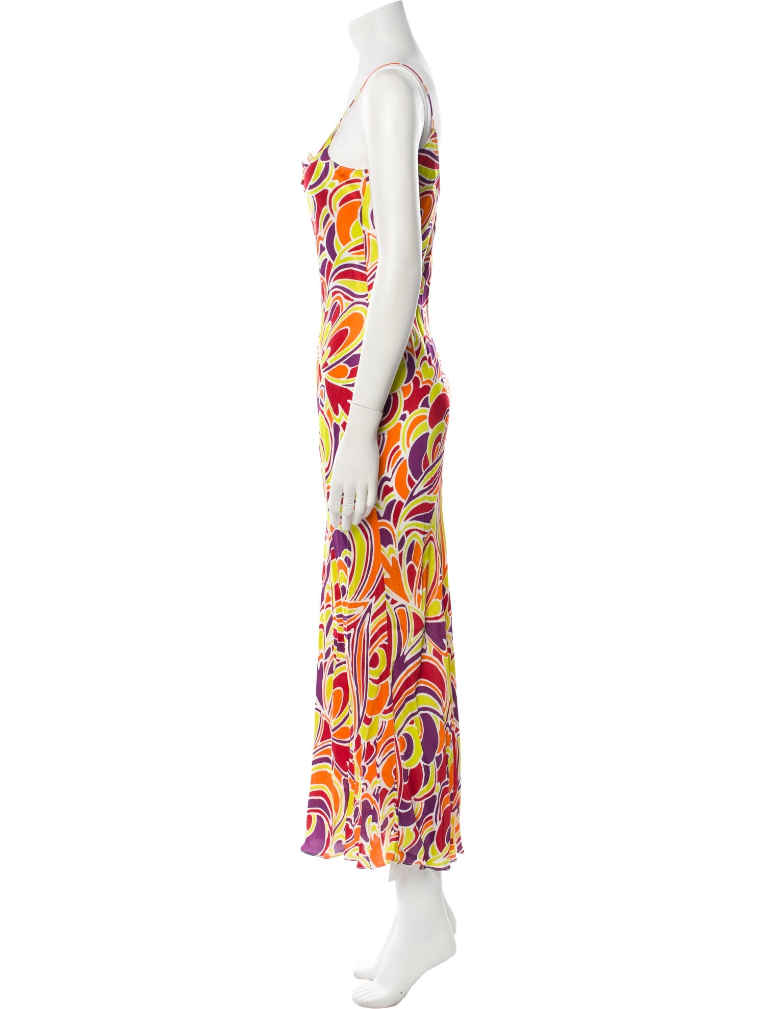 Rodarte Printed Long Dress