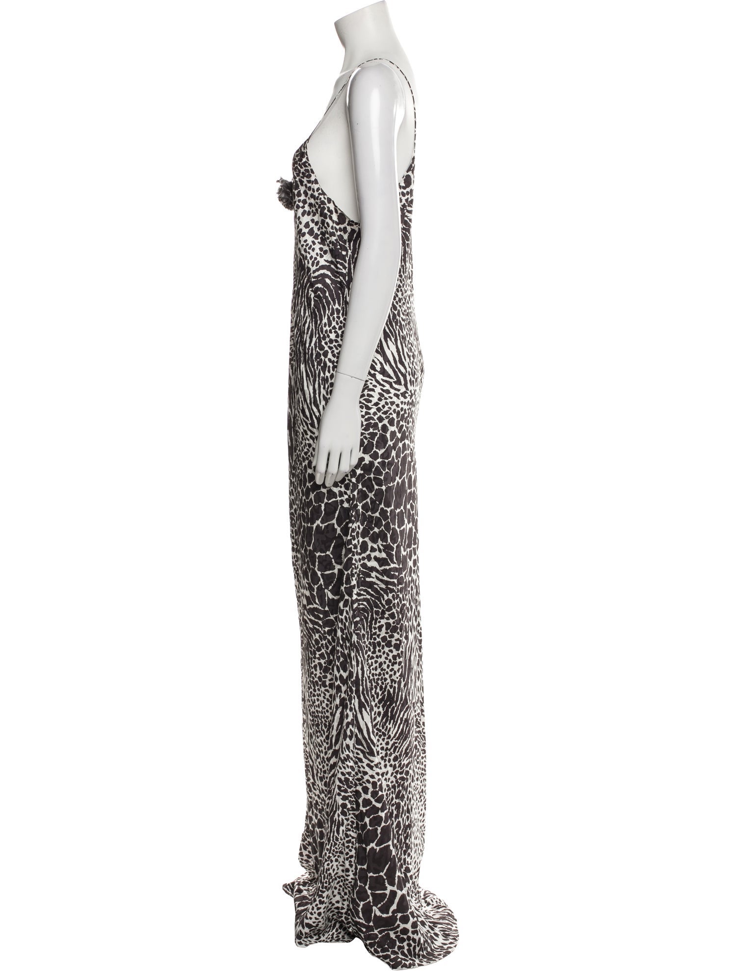 Rodarte Silk Long Dress