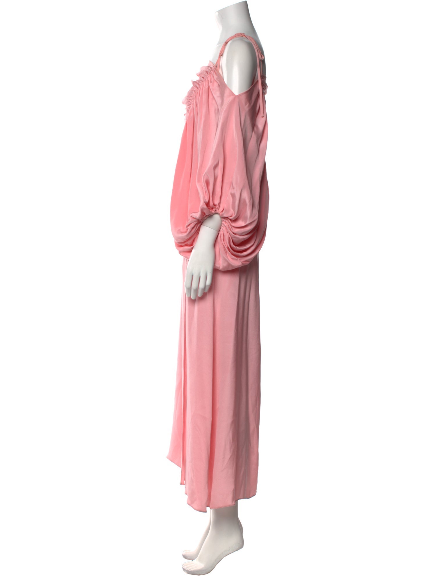 Rodarte Silk Midi Length Dress