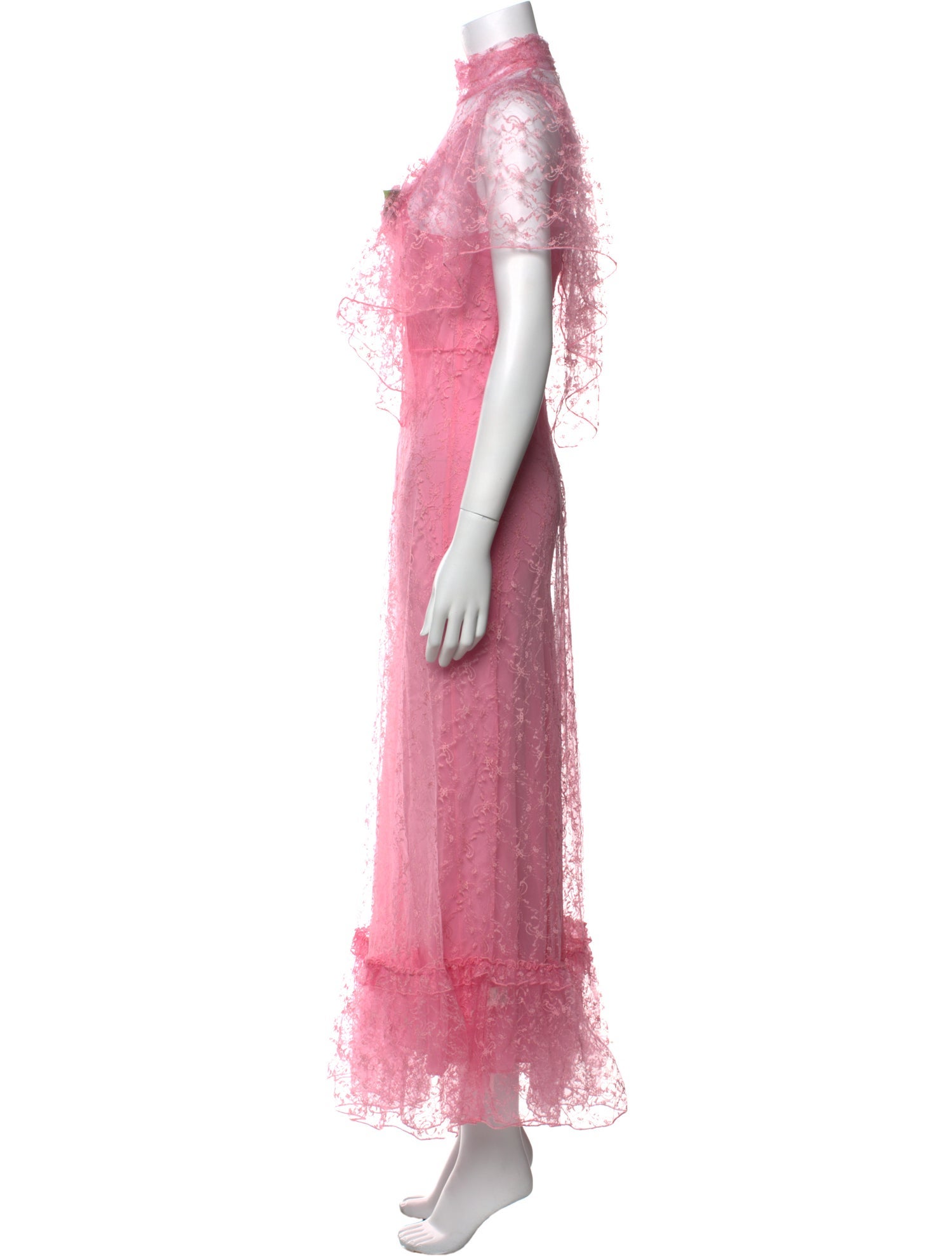 Rodarte Silk Long Dress