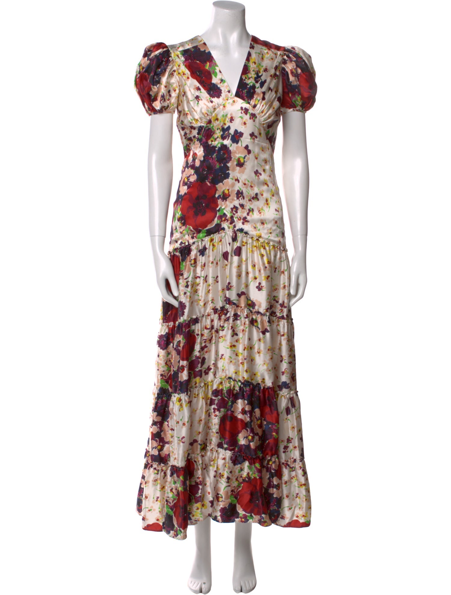 Rodarte Silk Long Dress