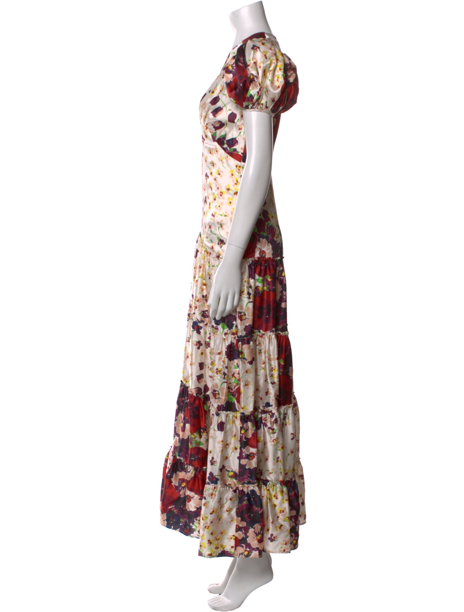 Rodarte Silk Long Dress