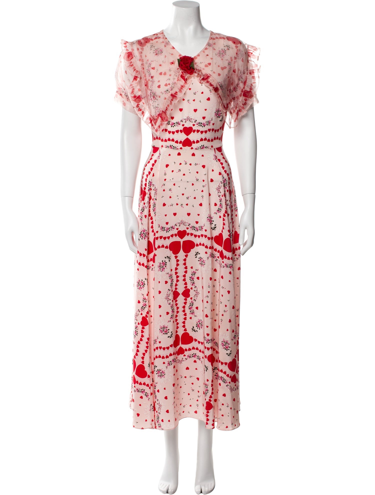 Rodarte Silk Long Dress