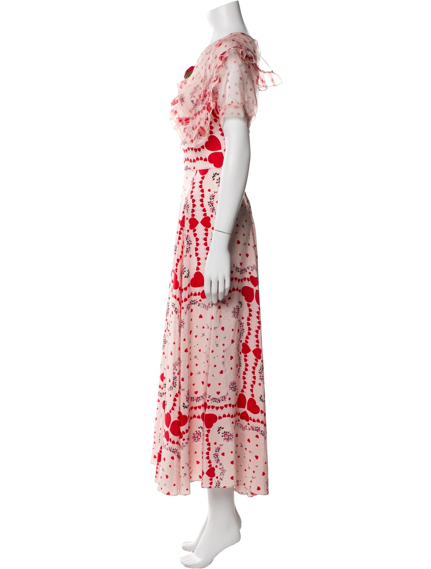 Rodarte Silk Long Dress