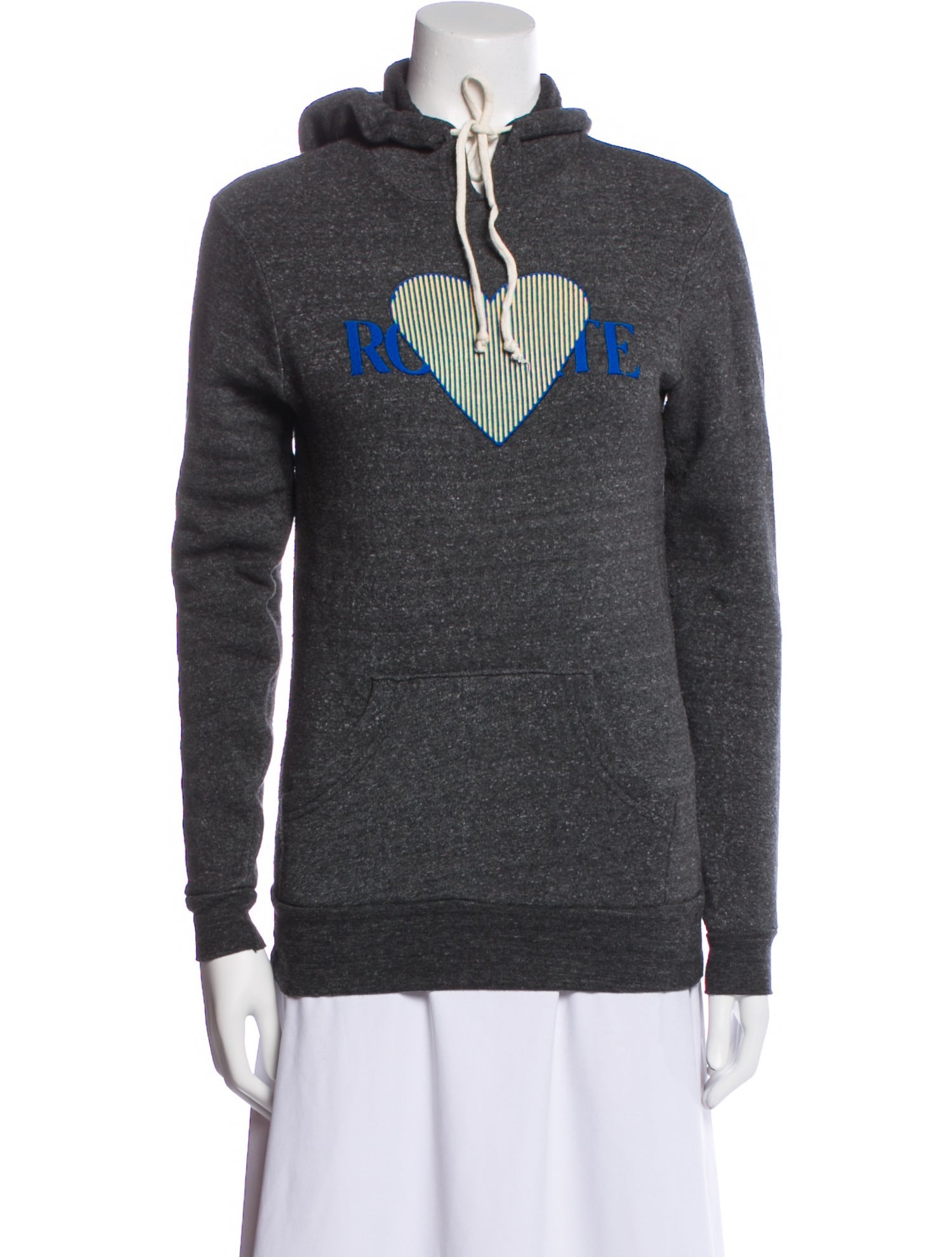 Rodarte Graphic Print Mock Neck Sweatshirt