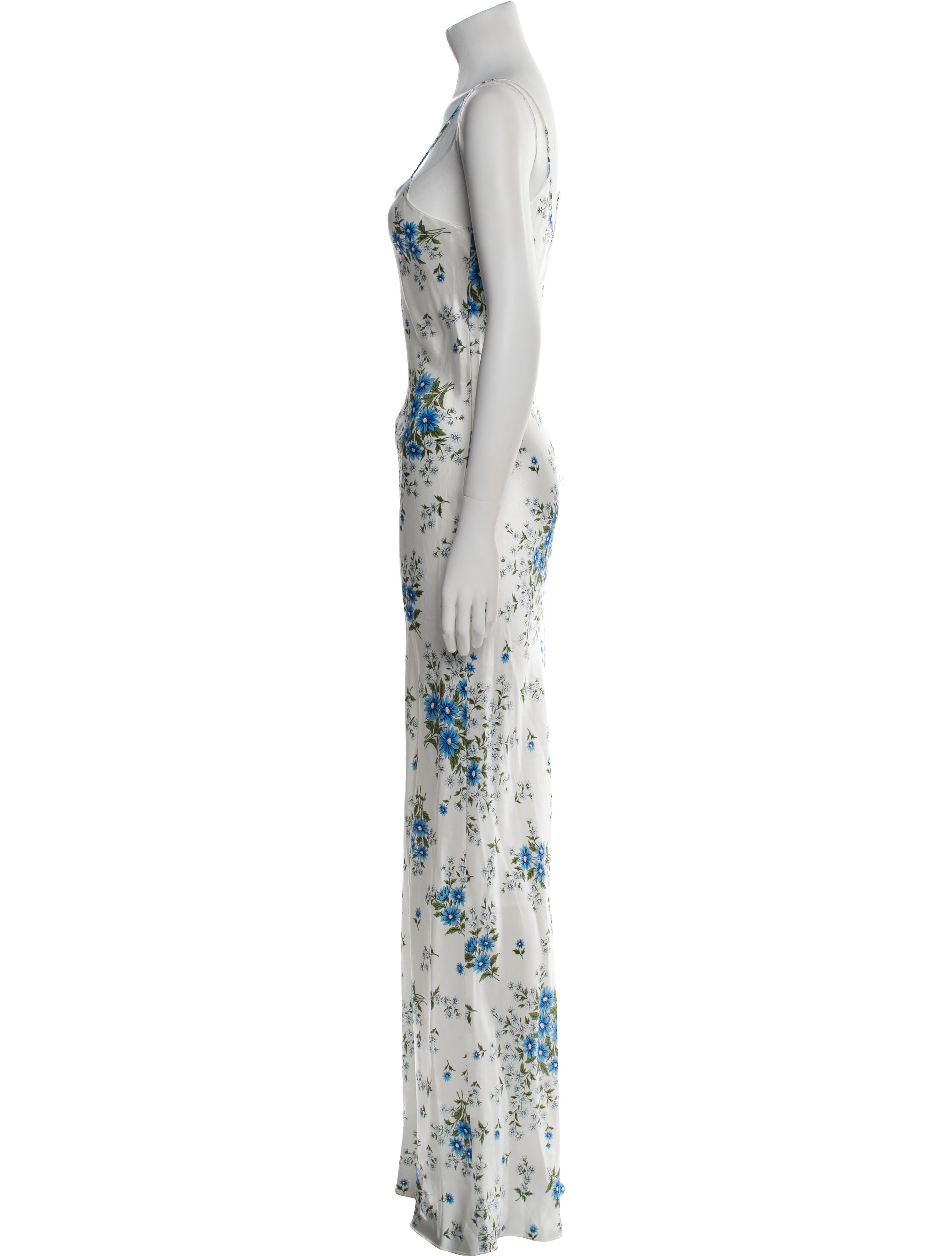 Rodarte Silk Printed Nightgown
