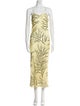 Rodarte Silk Long Dress