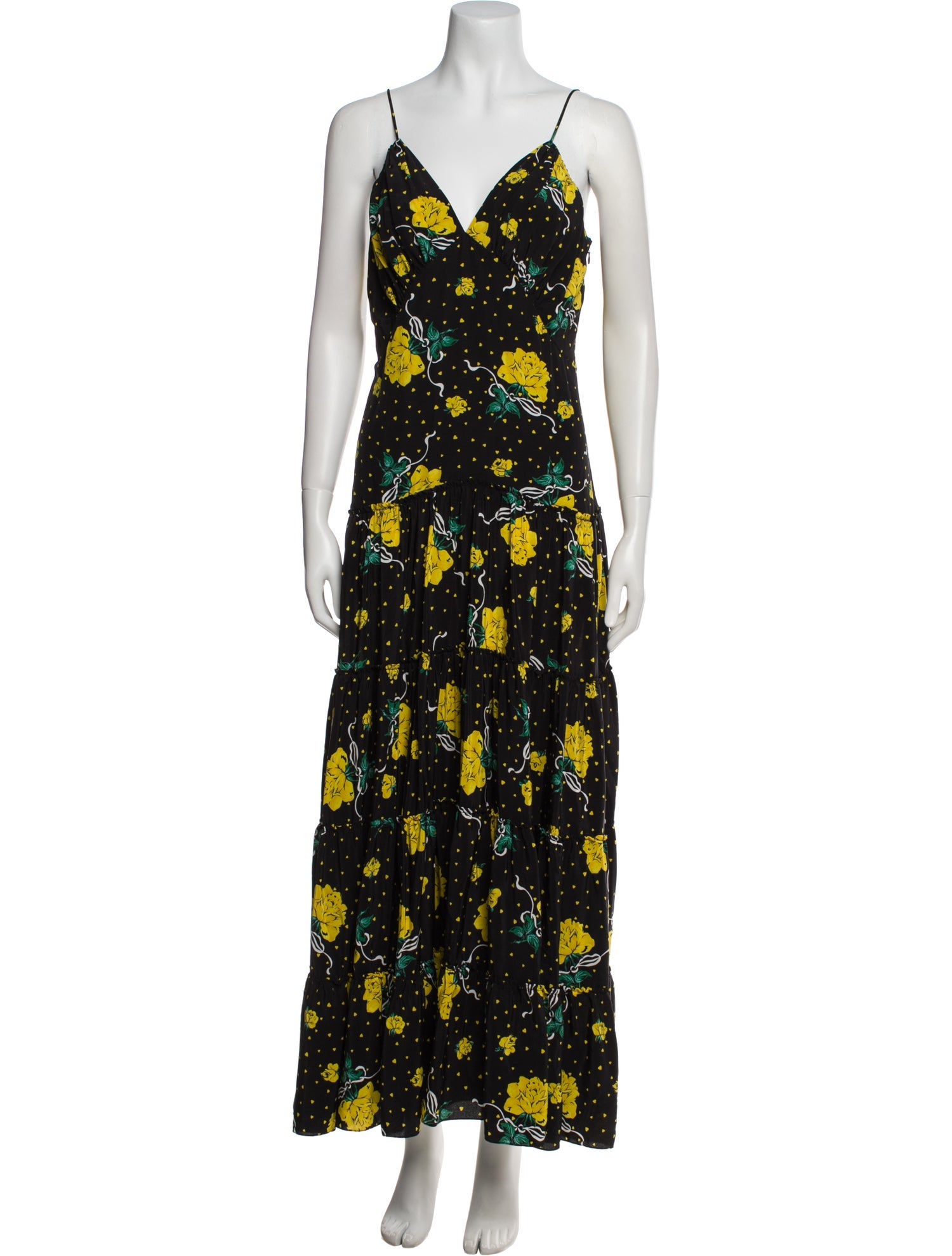 Rodarte Silk Long Dress