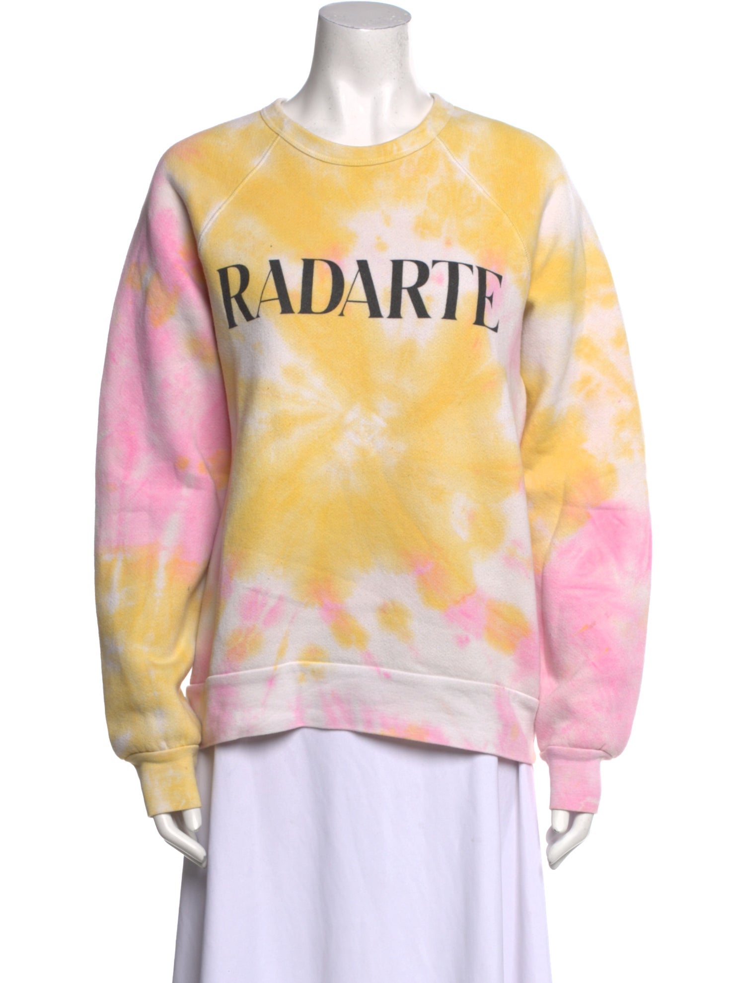 Rodarte Tie-Dye Print Crew Neck Sweatshirt