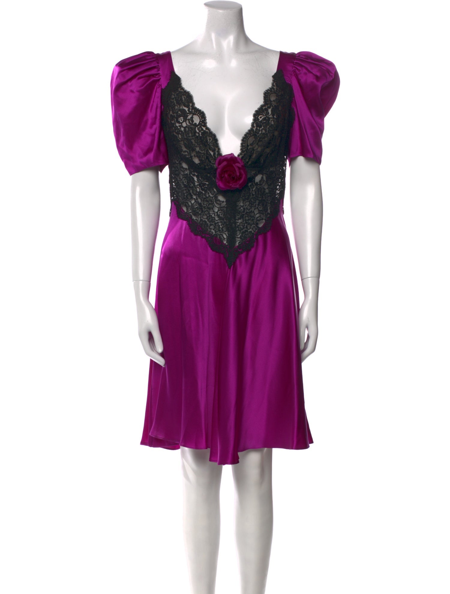 Rodarte Silk Knee-Length Dress