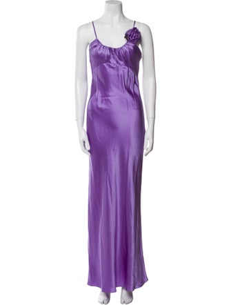 Rodarte Silk Long Dress