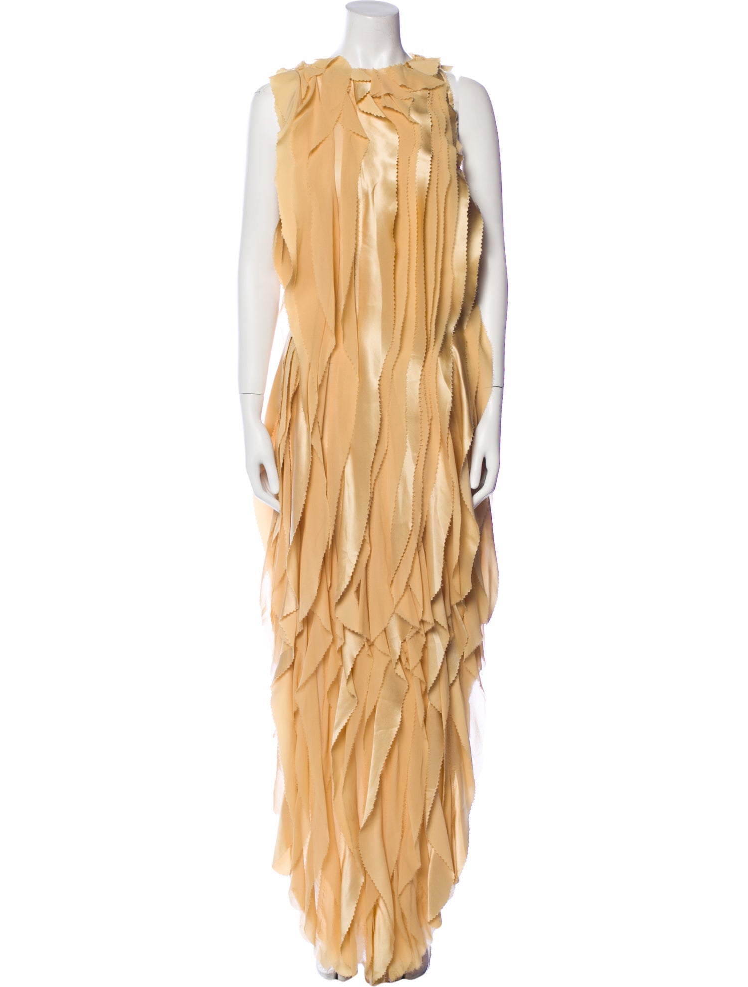 Rodarte Crew Neck Long Dress