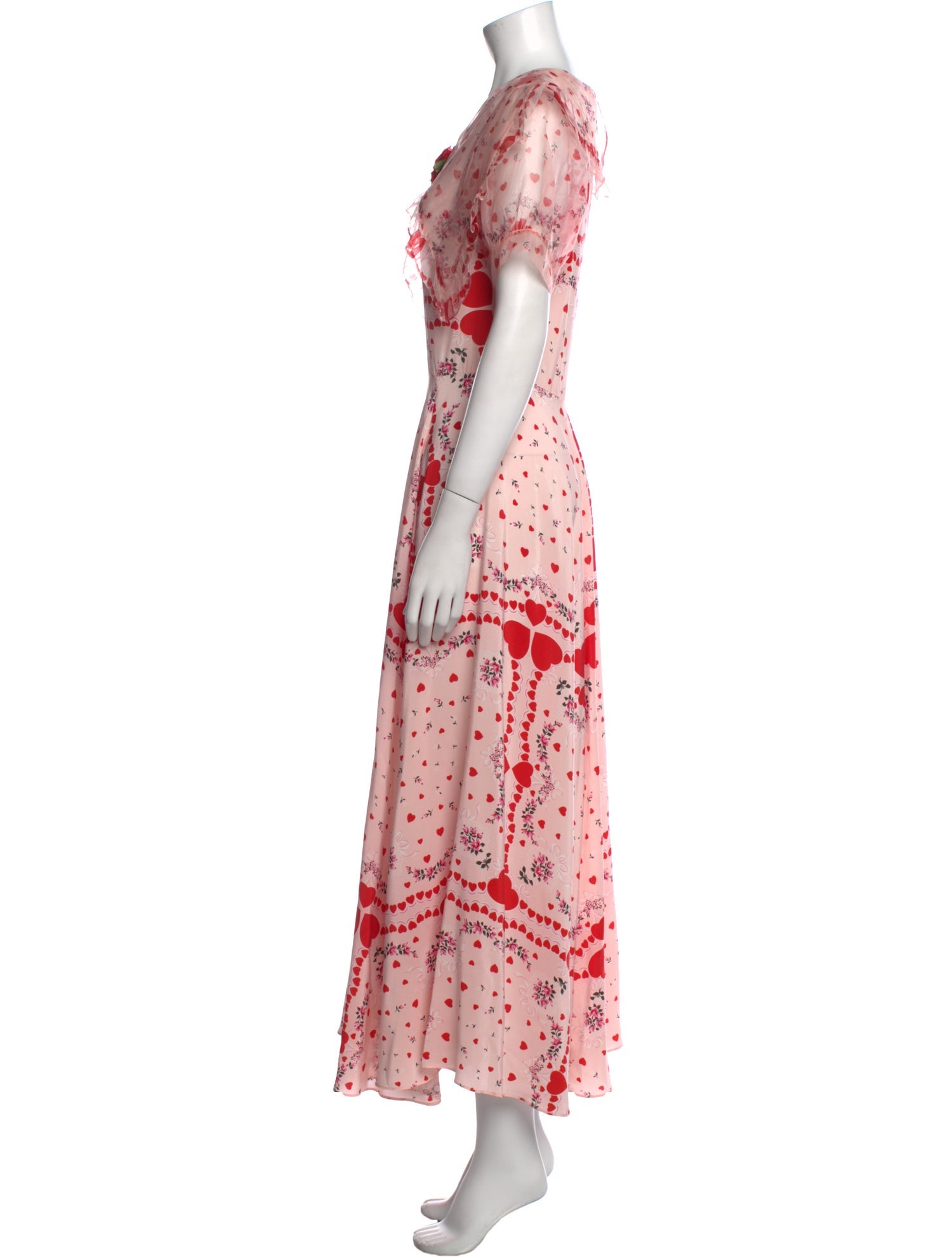 Rodarte Silk Long Dress