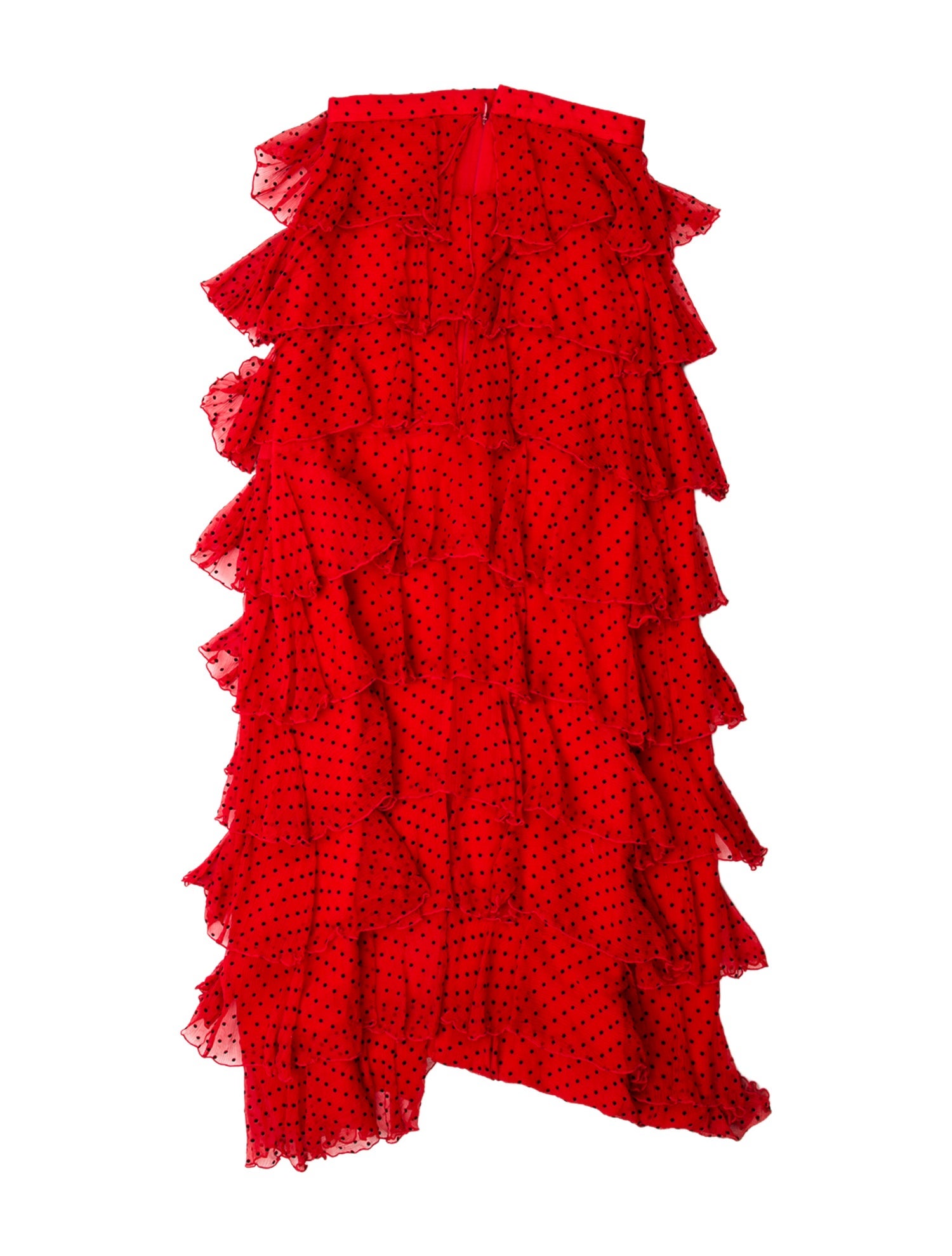 Rodarte Silk Midi Length Skirt