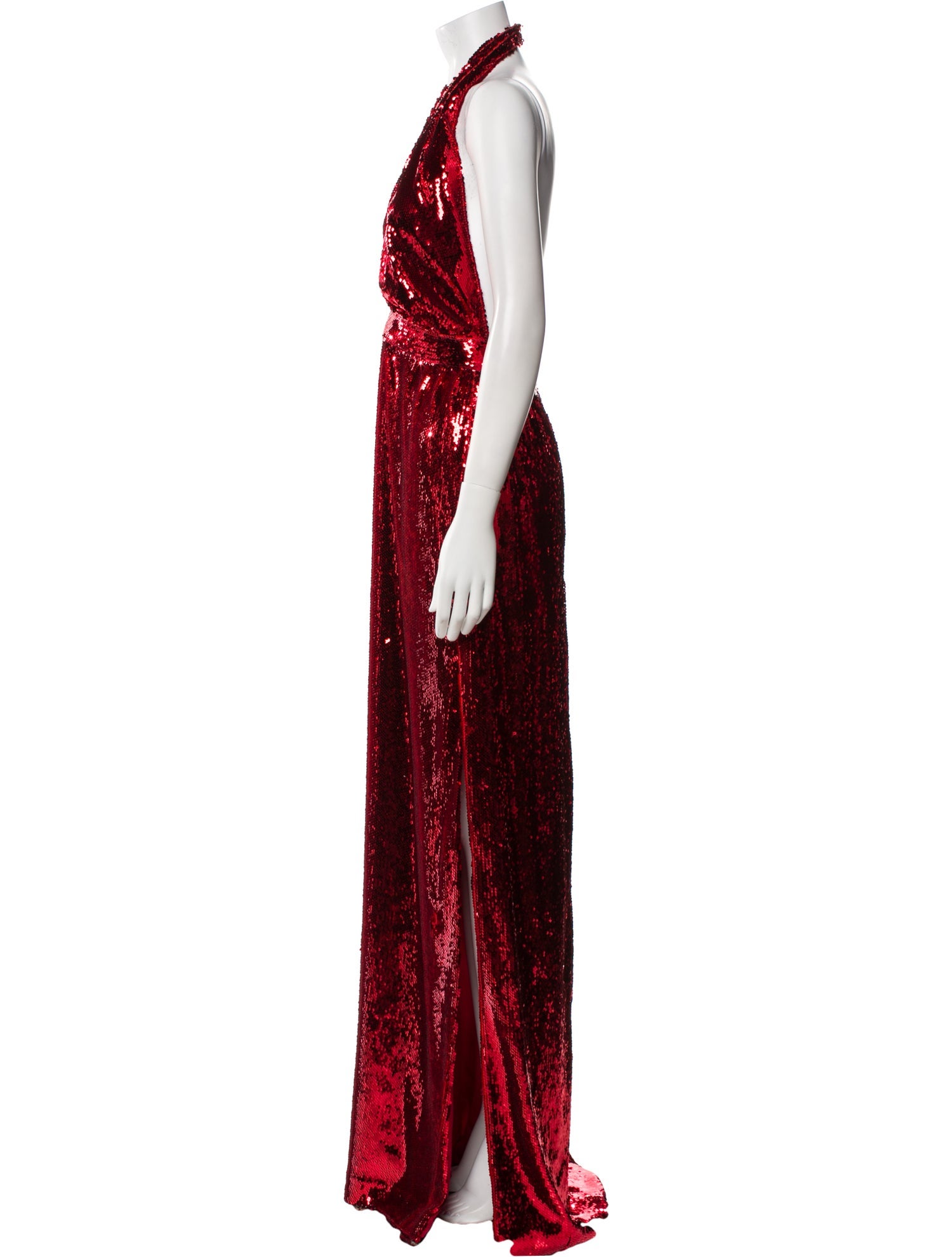Rodarte Halterneck Long Dress